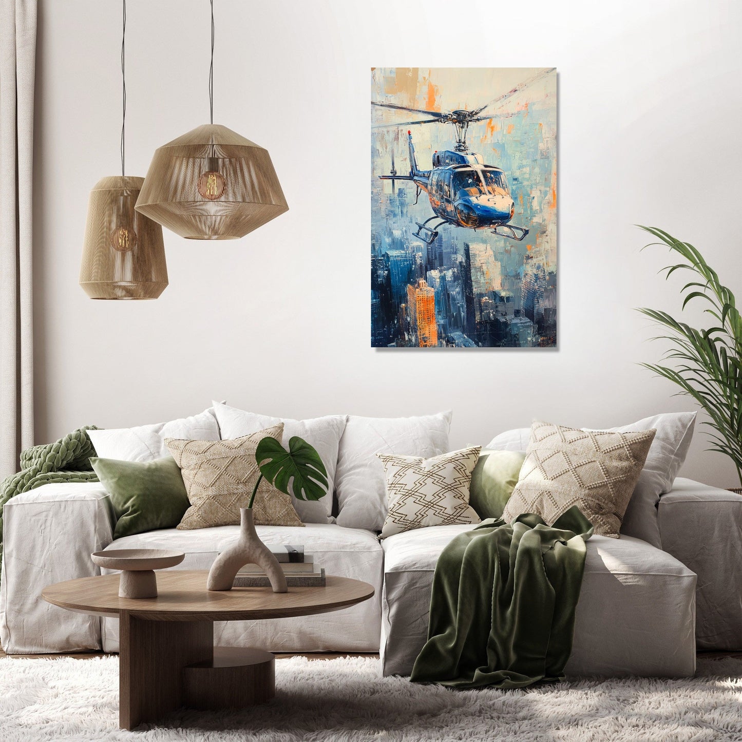Aerial Serenade Canvas