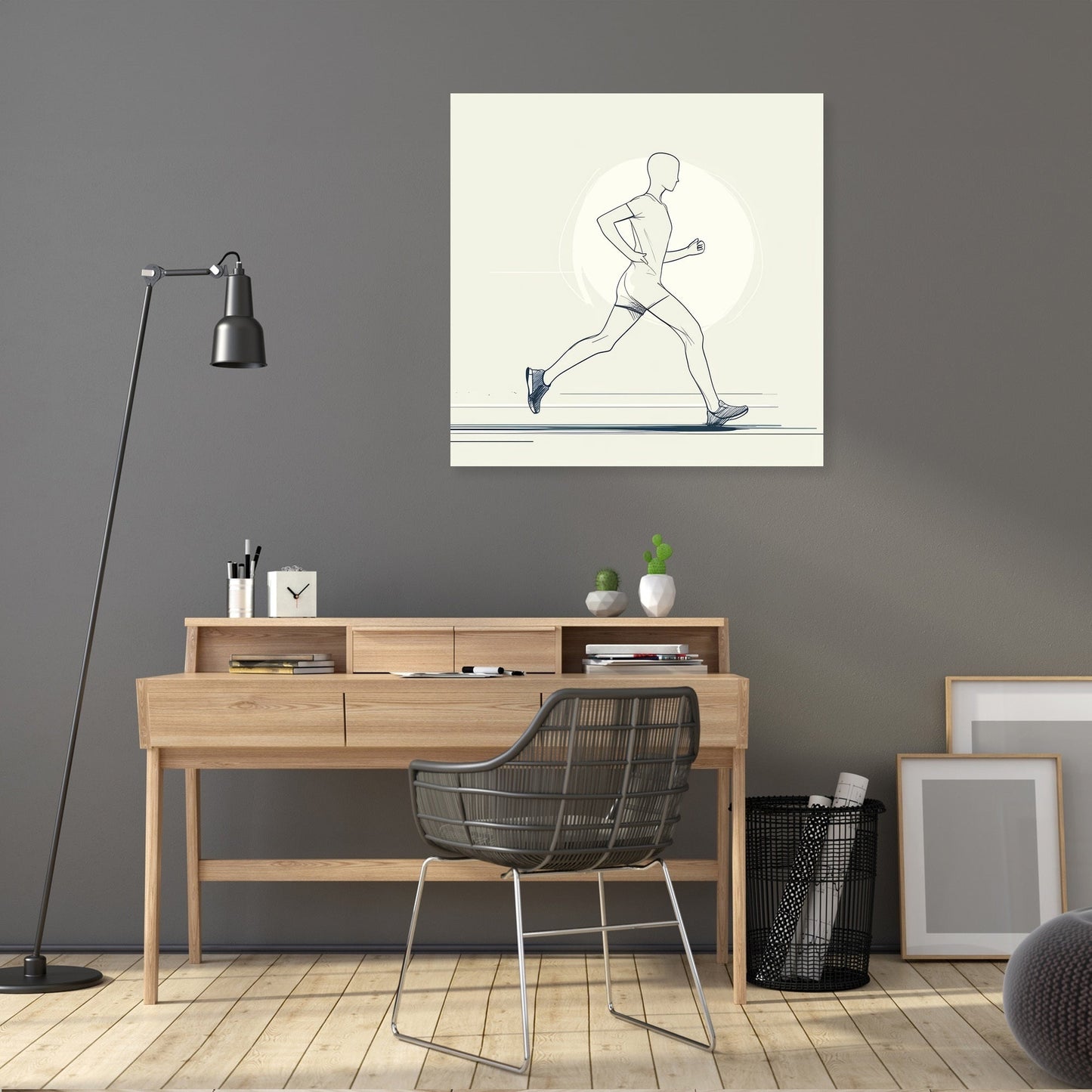 Graceful Runner Canvas