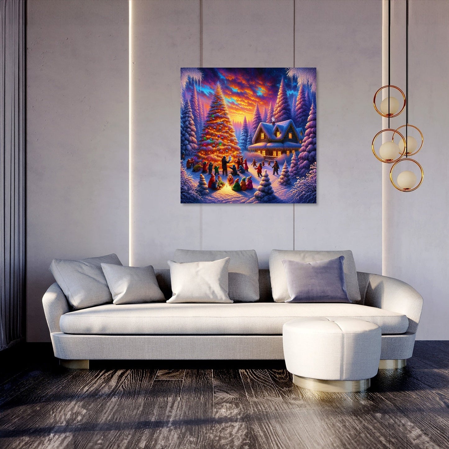 Winter Wonderland Whimsy Canvas