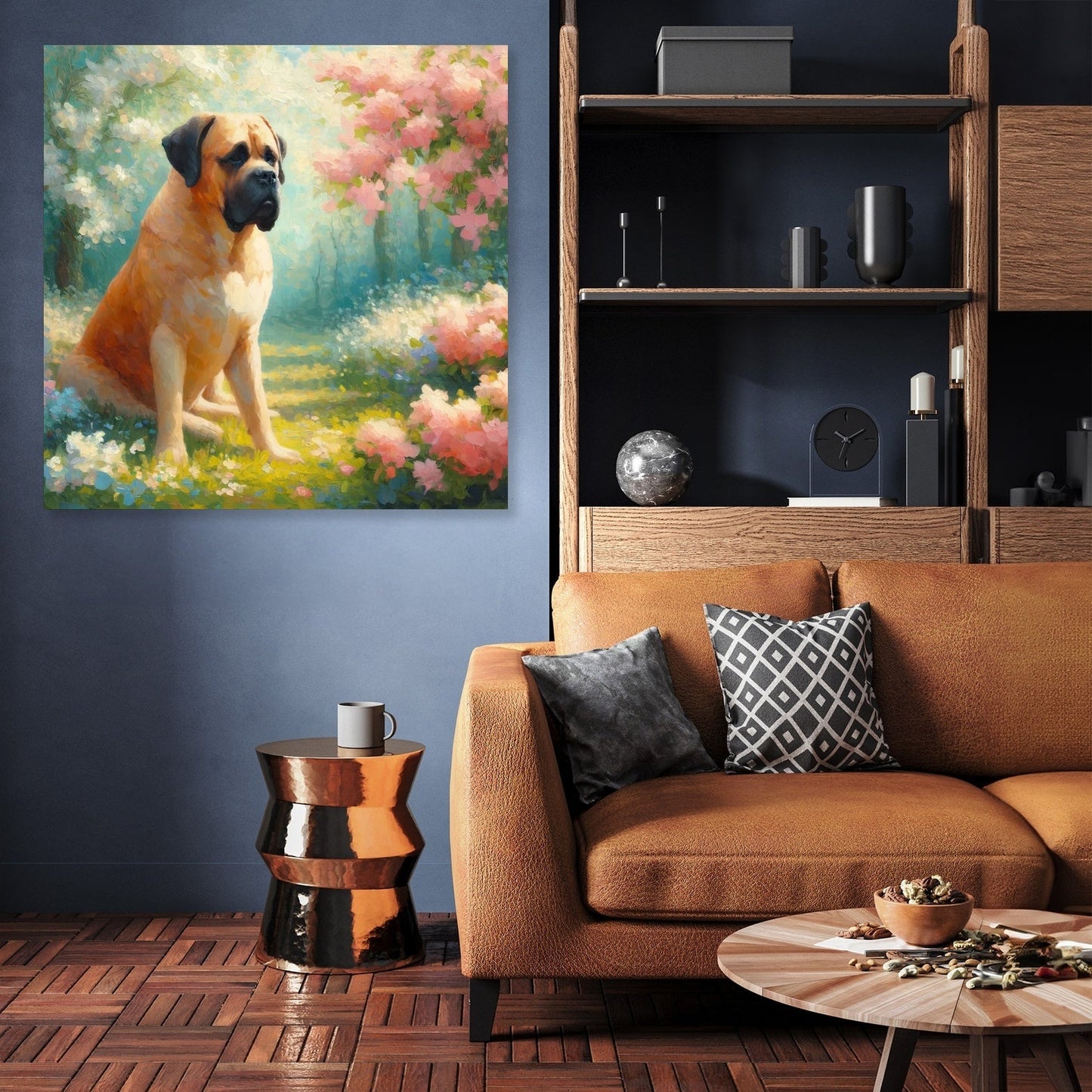 Serene Garden Companion Canvas