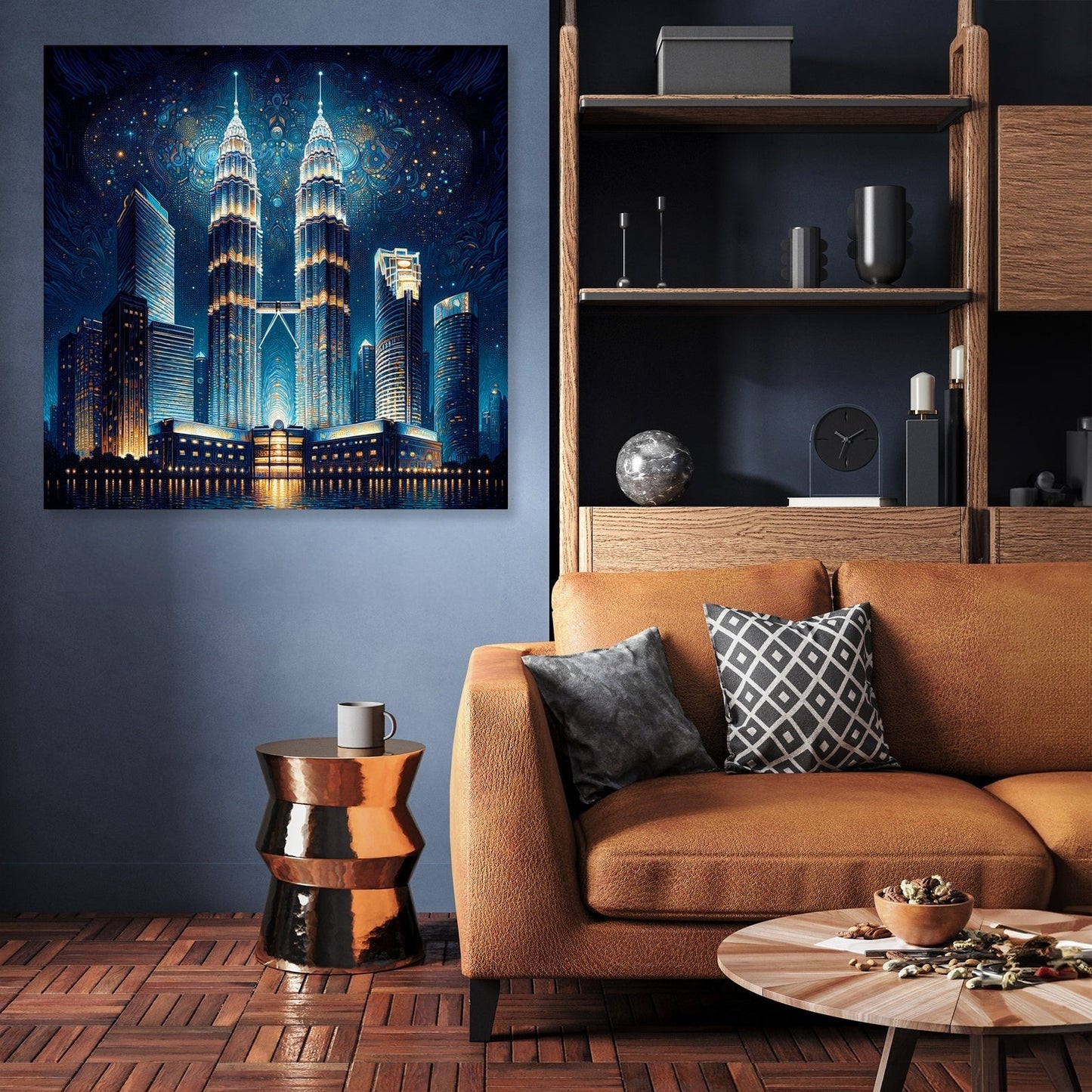 Luminous Geometry Canvas