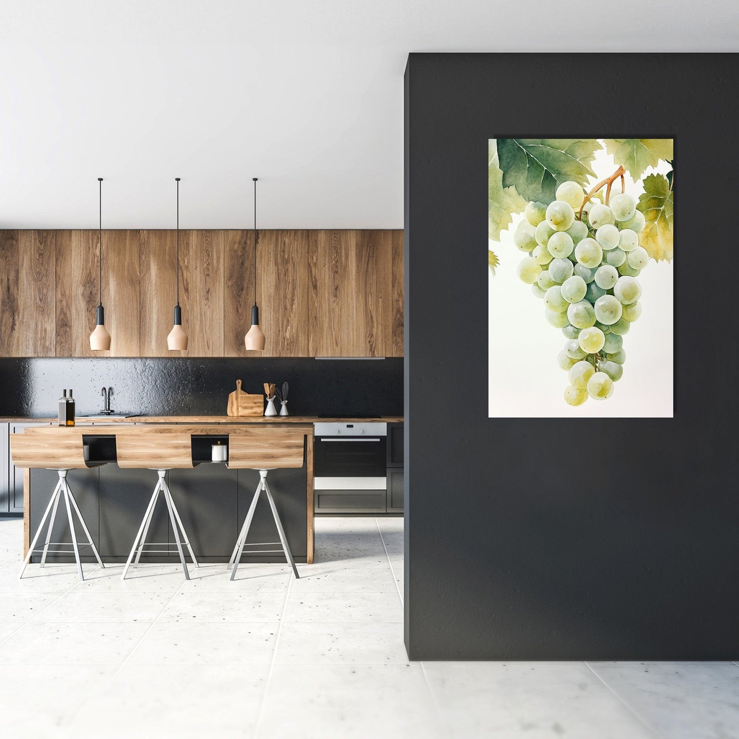 Vintage Vineyard Canvas