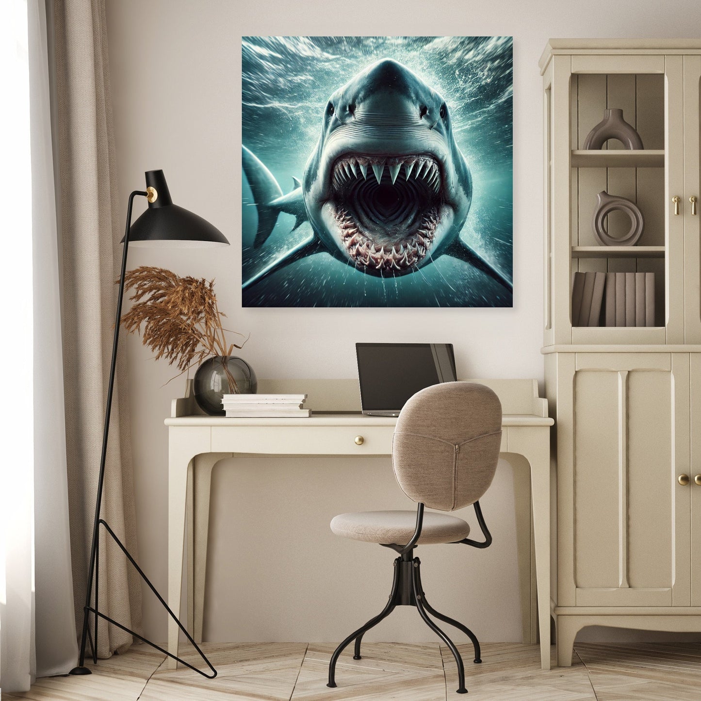 Predatory Abyss Canvas