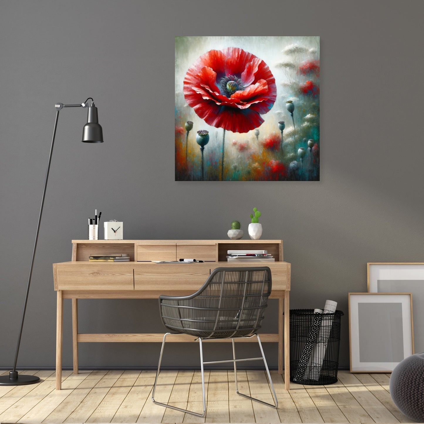Solitude in Bloom Canvas