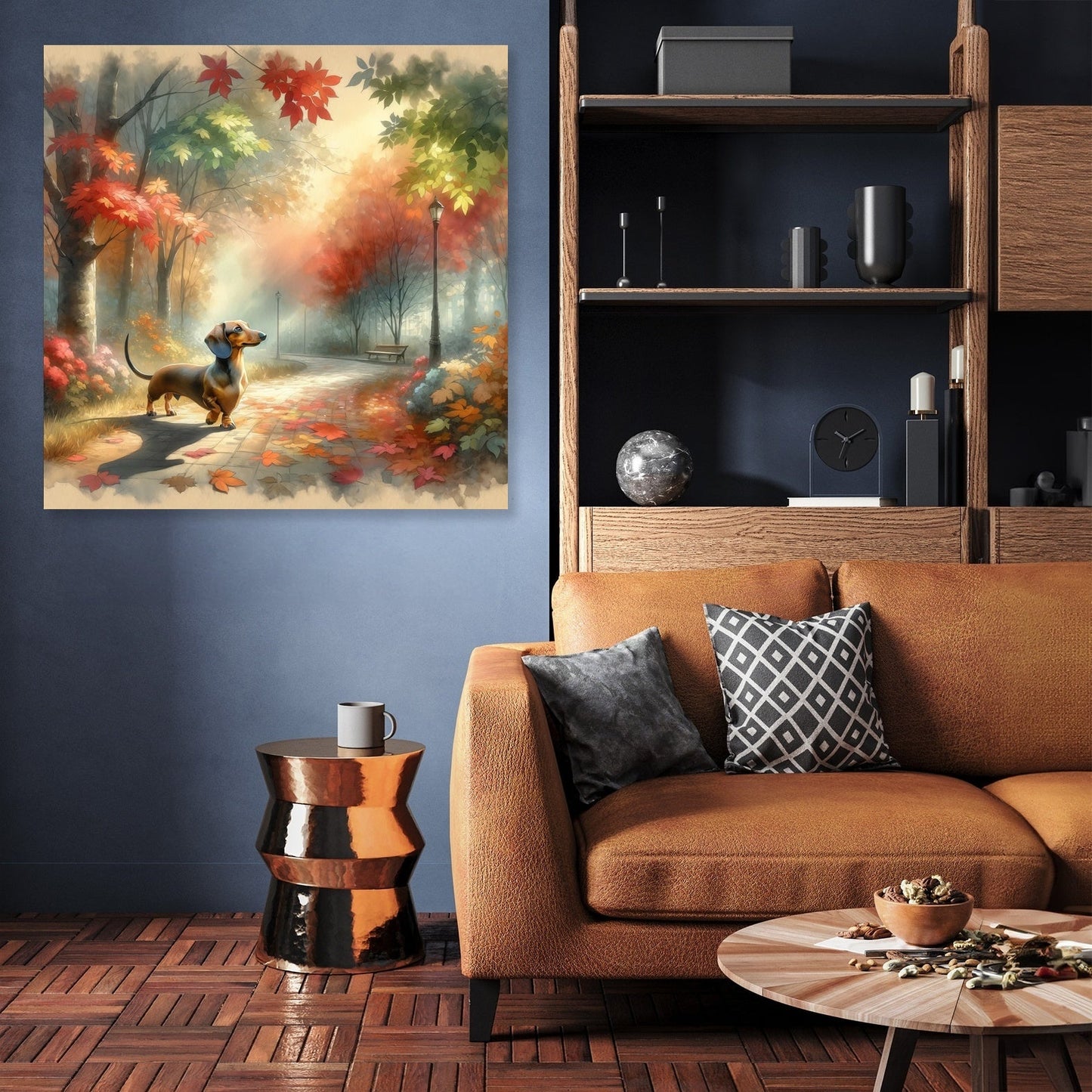 Autumn Stroll Canvas