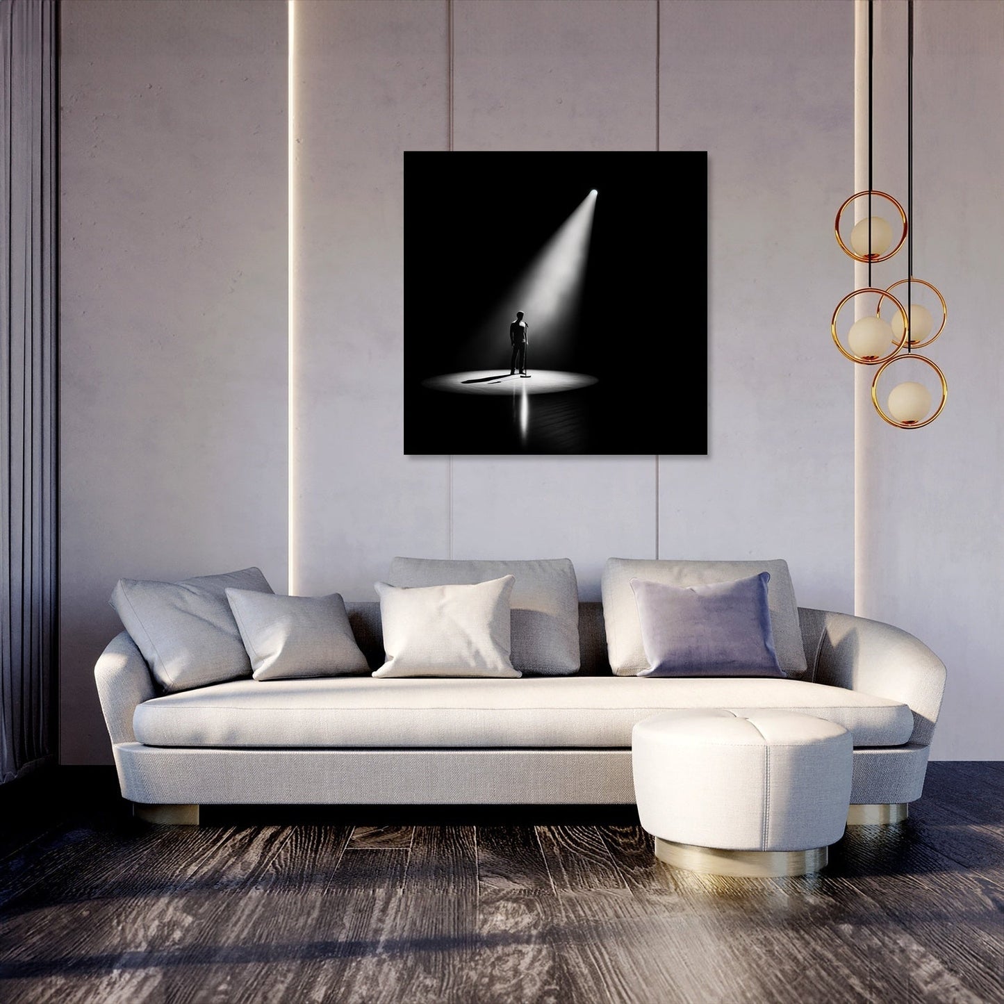 Soliloquy Shadows Canvas
