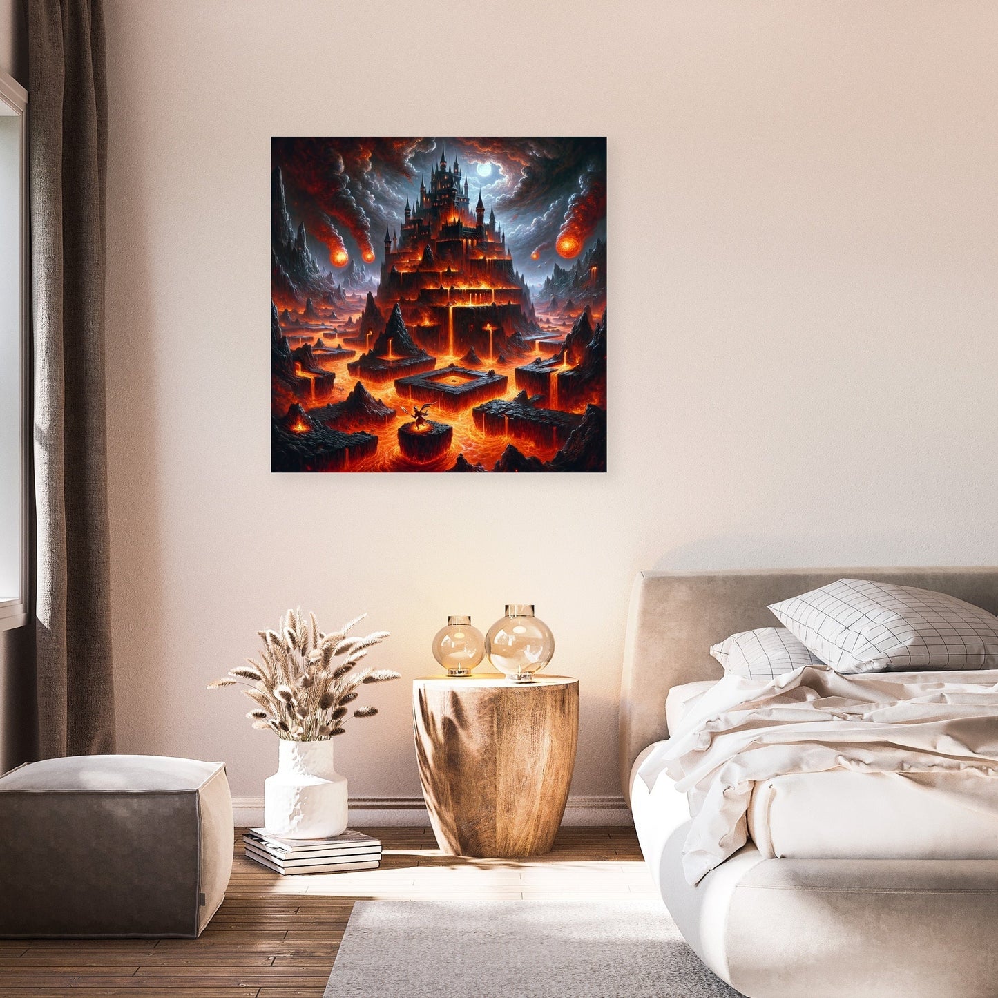 Lava Castle Conundrum Canvas