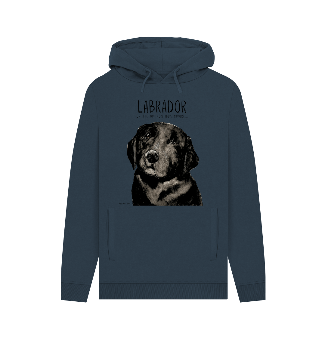 The Snack Sensei Hoodie: Featuring the Black Labrador