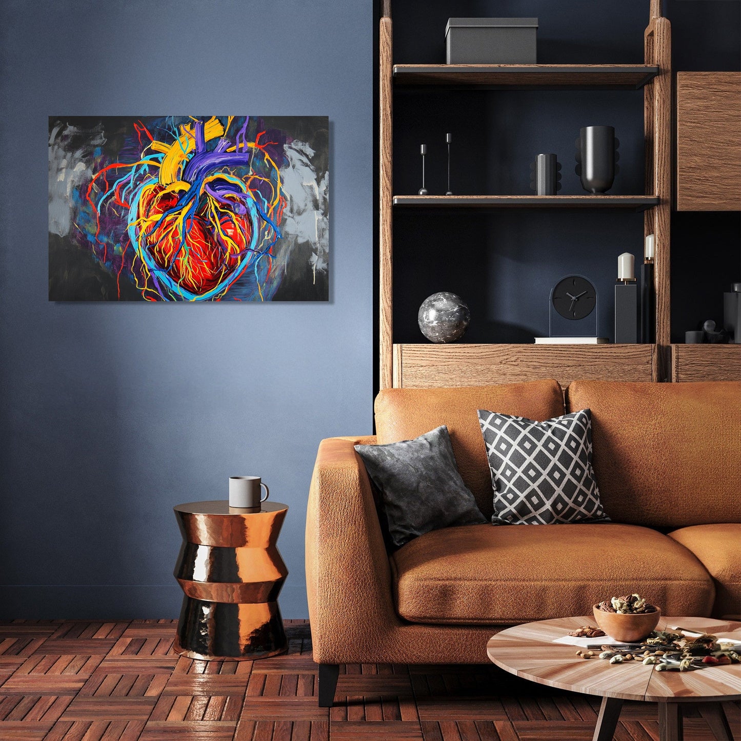 Pulsating Heartbeat Canvas