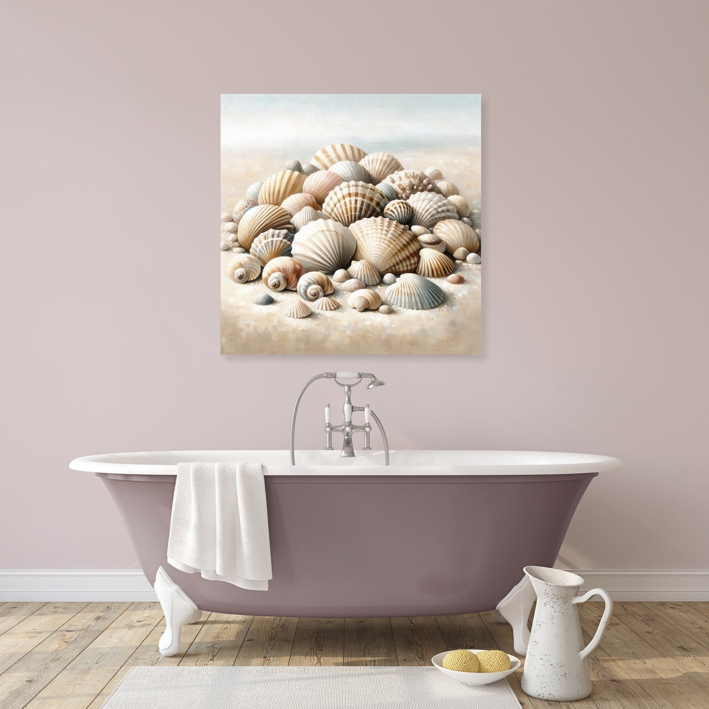 Seashell Symphony Canvas