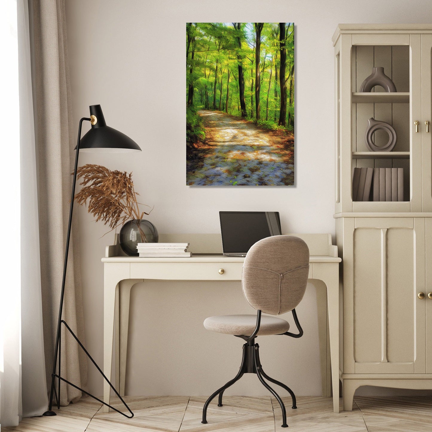 Spring Woodland Awakening Canvas