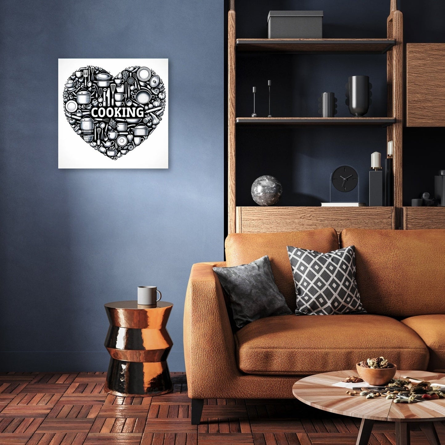 Culinary Heart Canvas