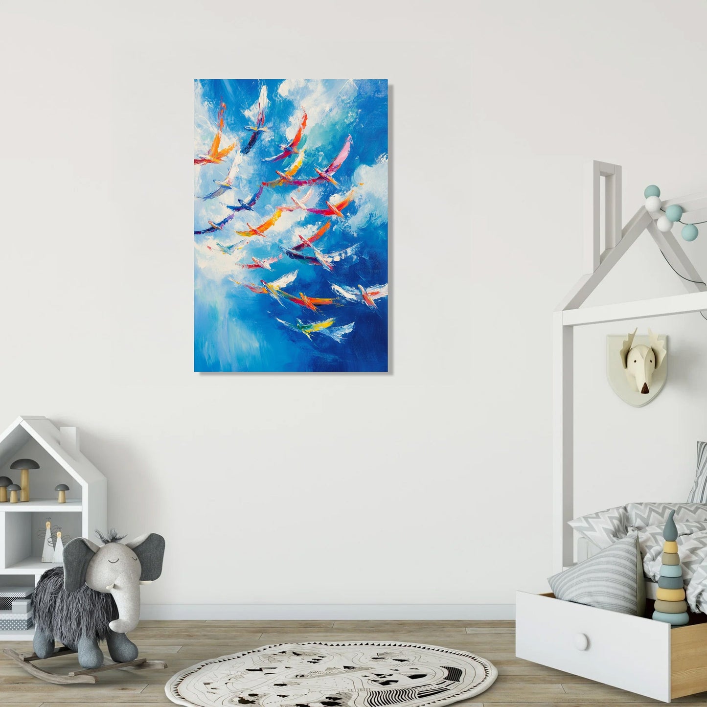 Sky Racer Canvas