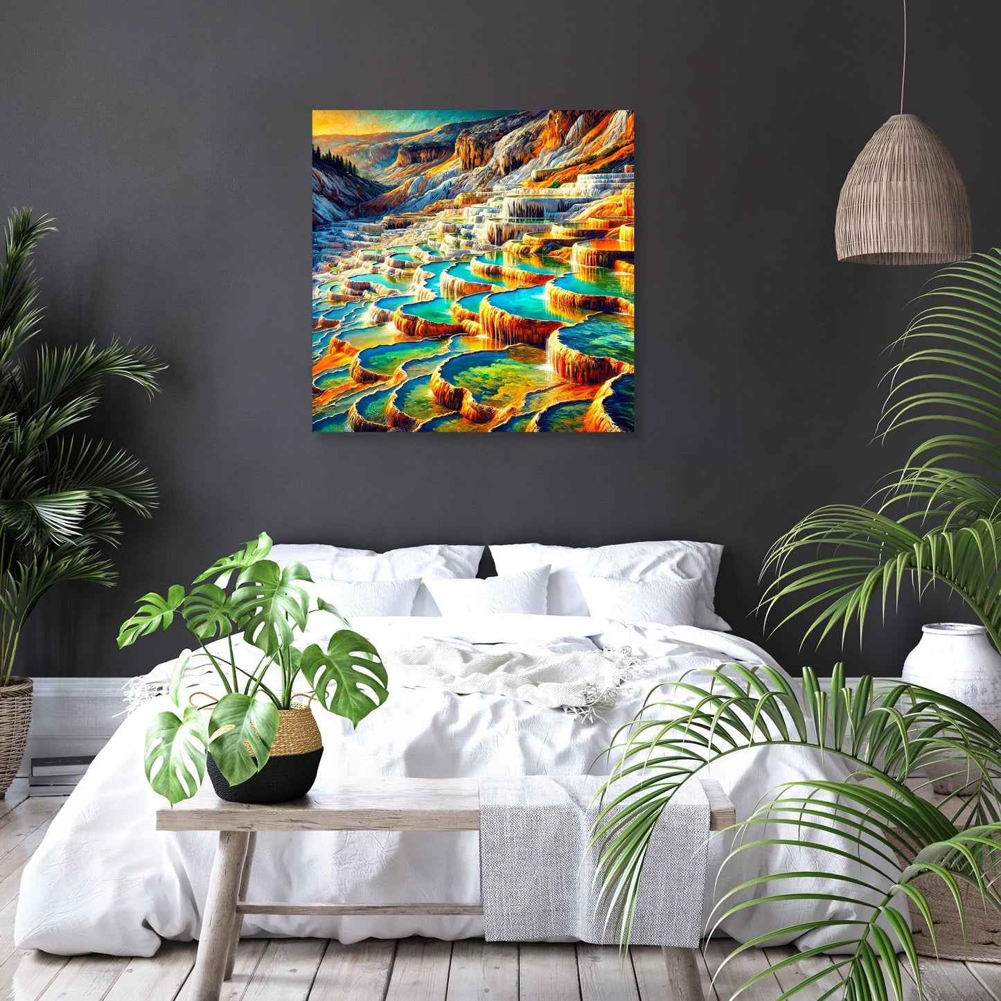 Terraced Springs Canvas