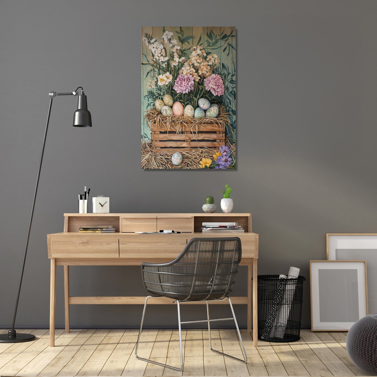 Easter's Rustic Canvas