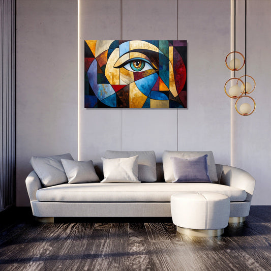Golden Spiral Harmony Canvas