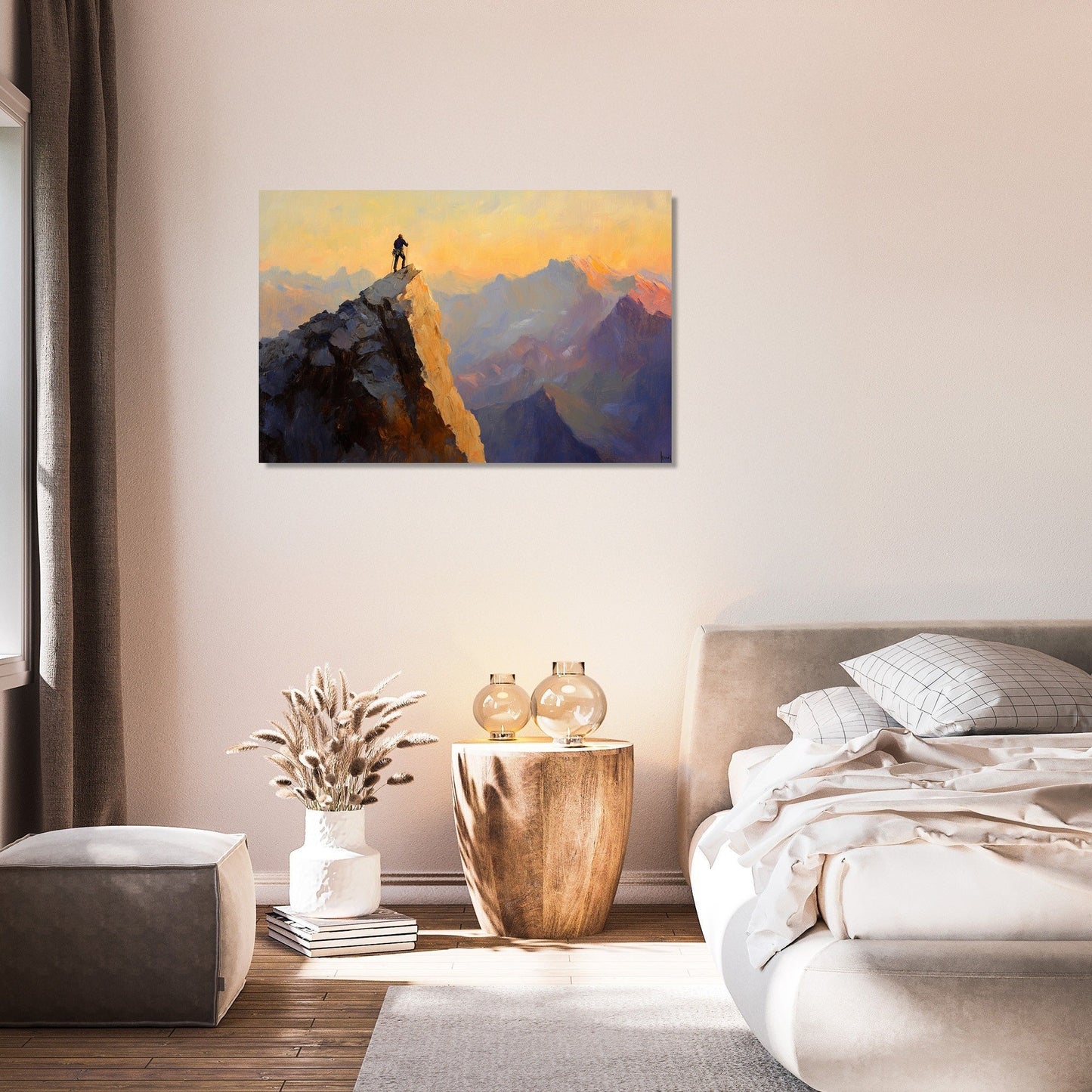 Courageous Ascent Canvas