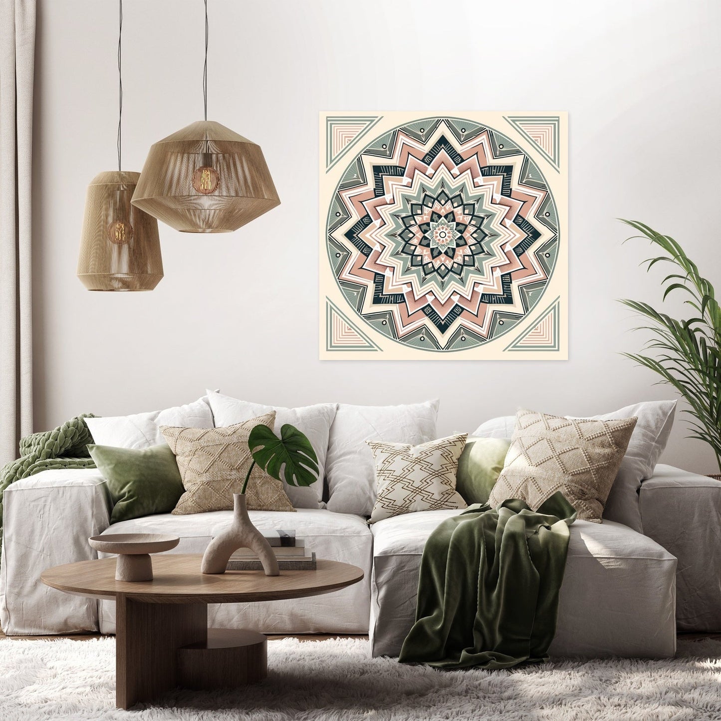 Starry Layers Canvas