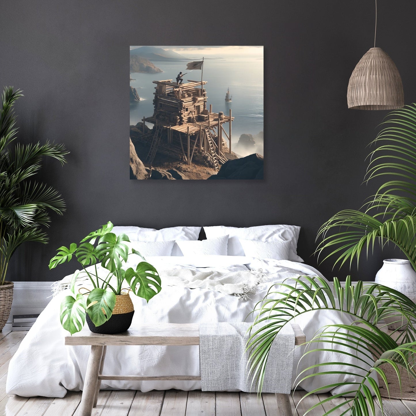 Fortress of Vigilance Canvas