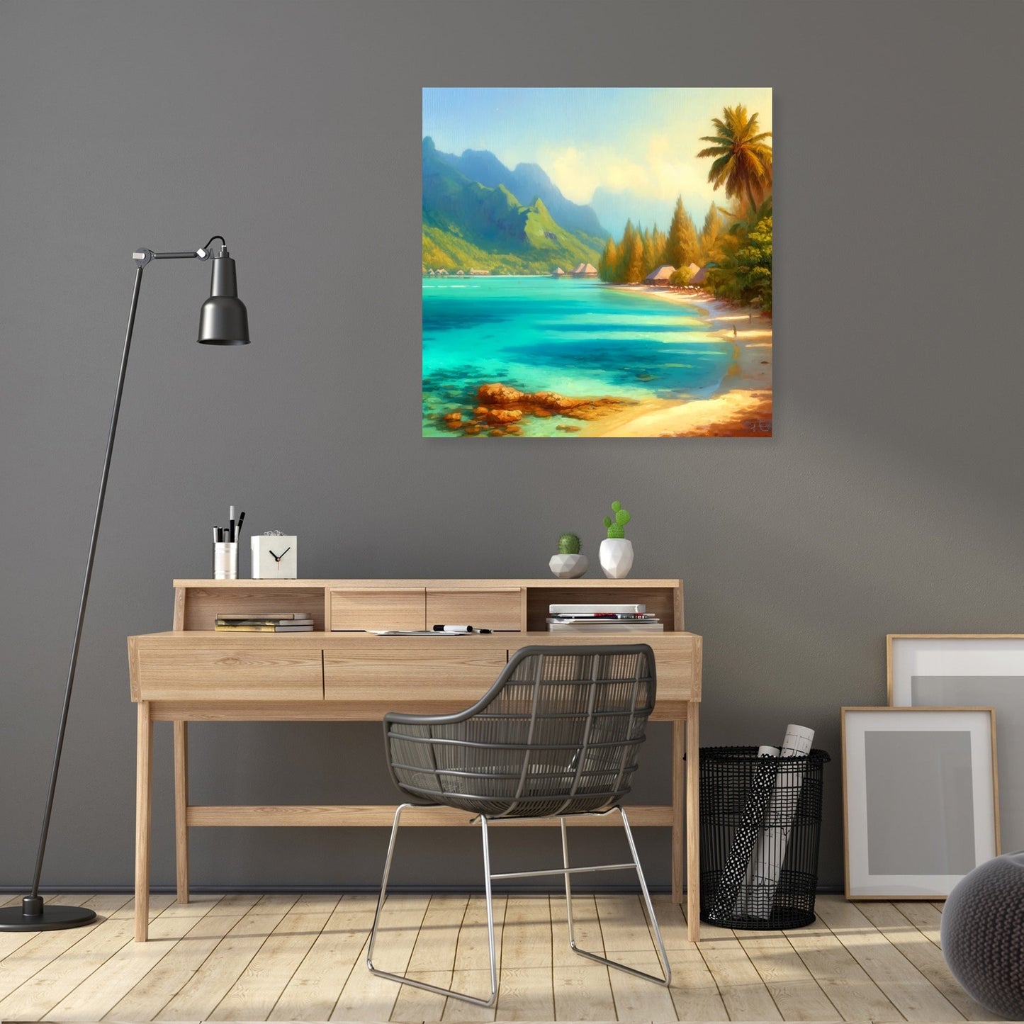 Bora Bora Serenity Canvas
