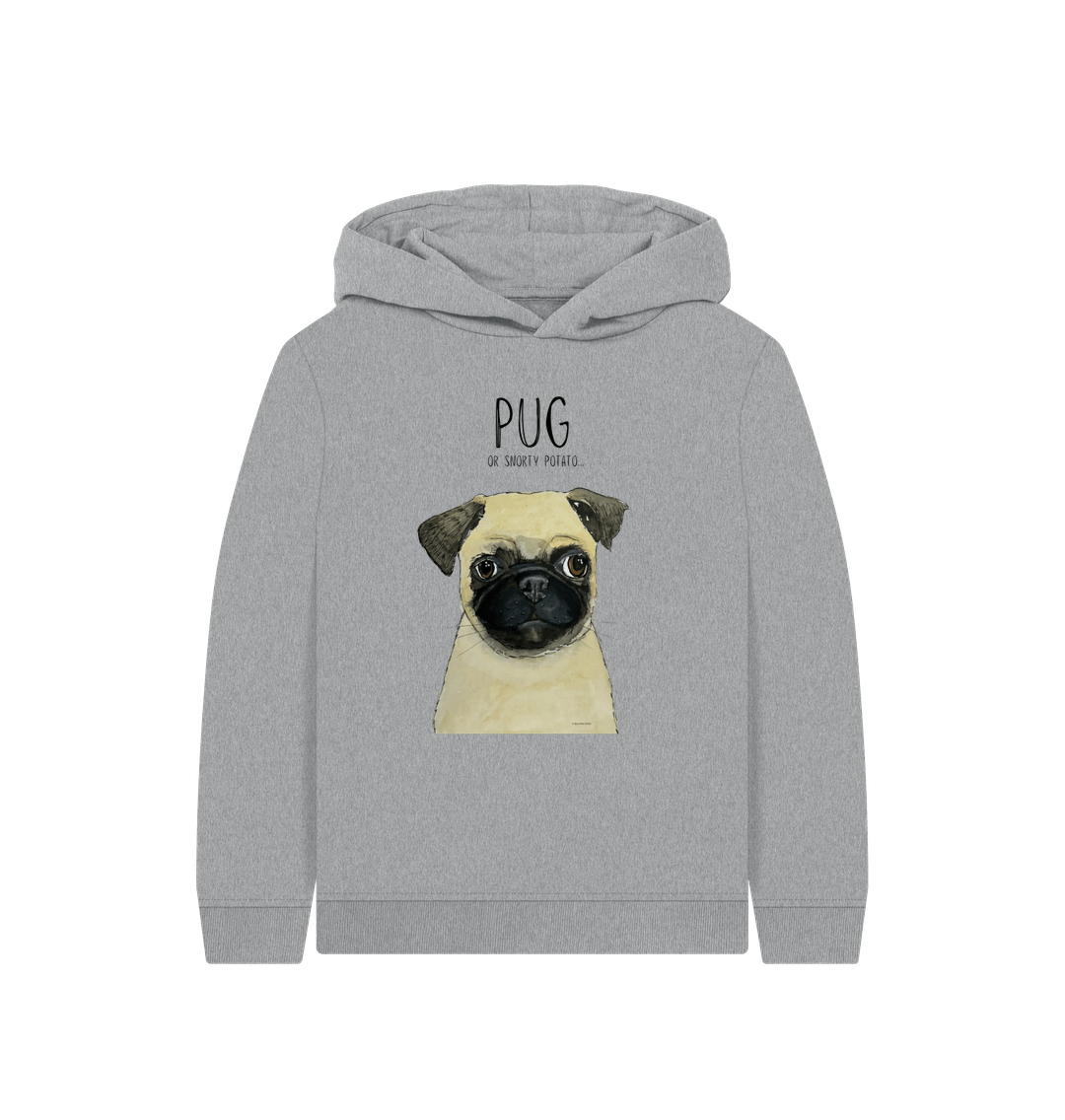 Pug-tastic Cozy Kids Hoodie – Snuggle Up in Pug Perfection!