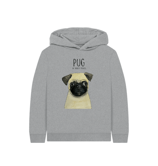 Pug-tastic Cozy Kids Hoodie – Snuggle Up in Pug Perfection!
