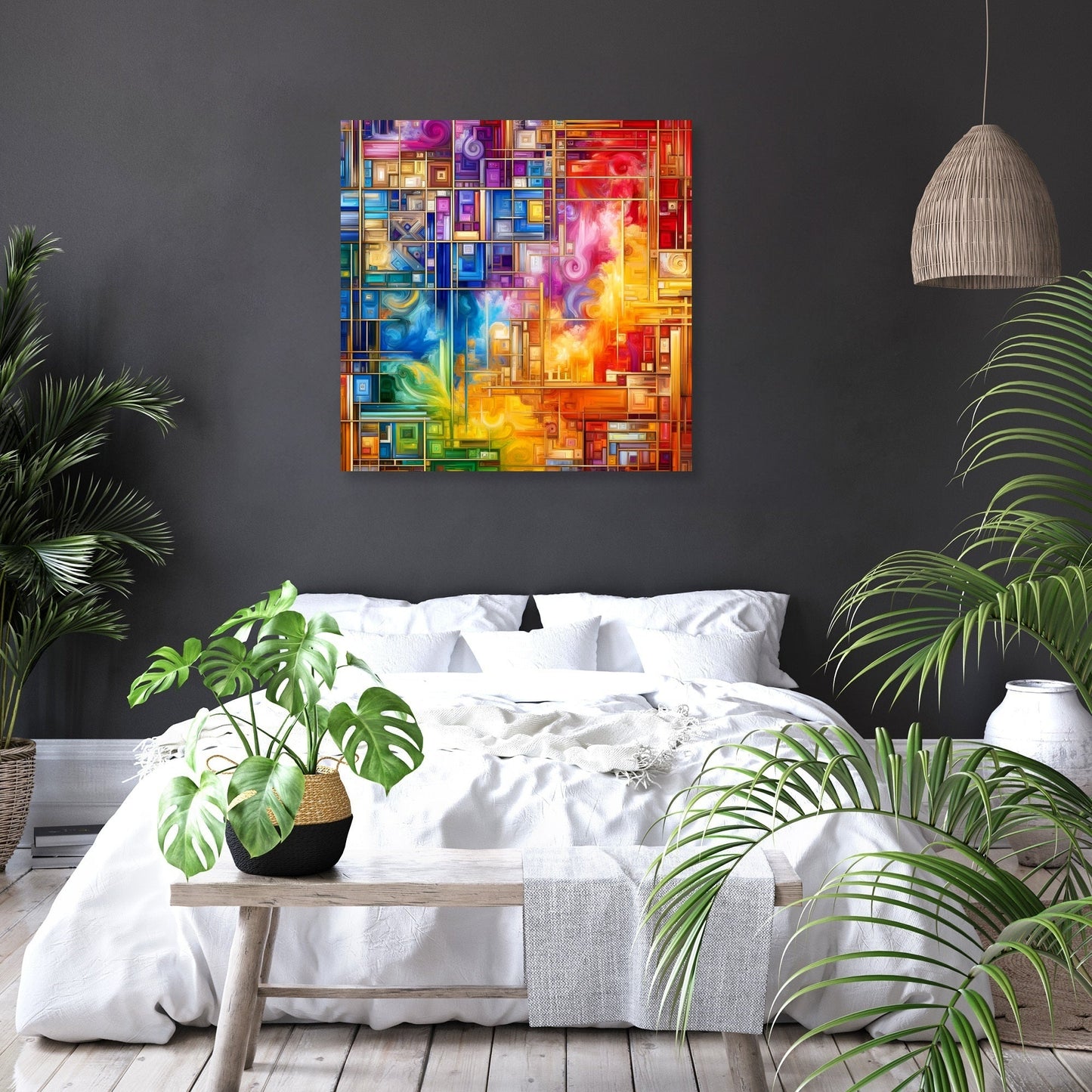 Harmony in Chaos Canvas