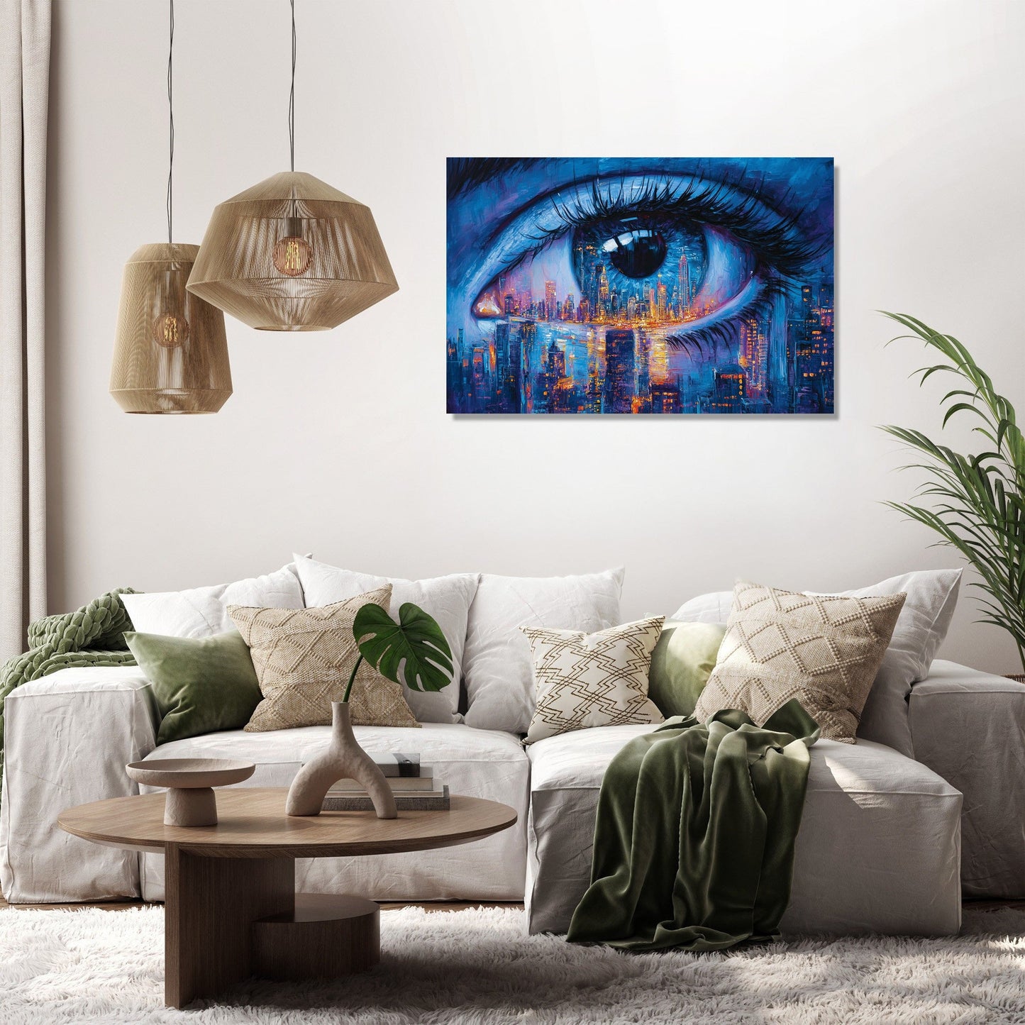 Urban Reflection Canvas