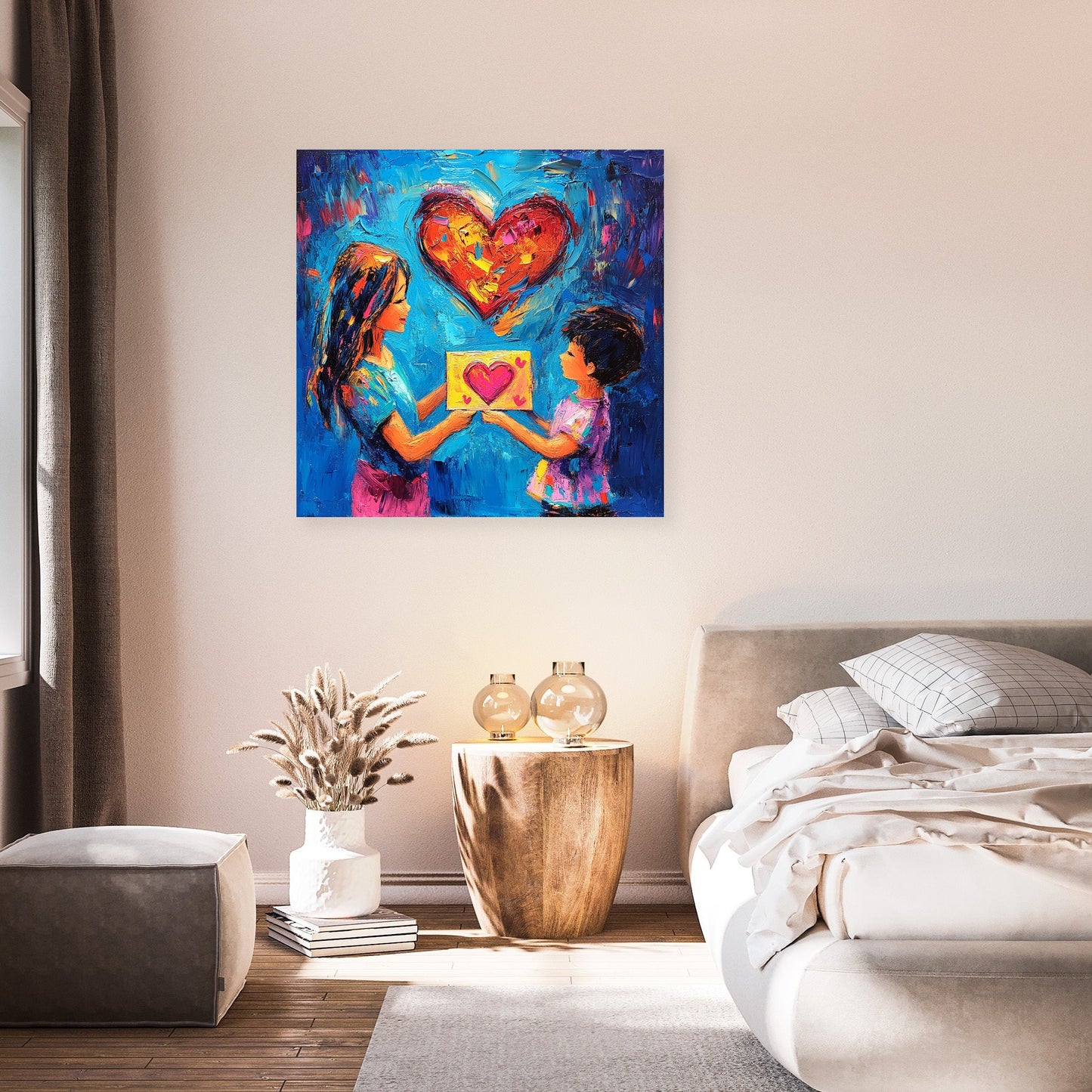Heartfelt Greeting Canvas