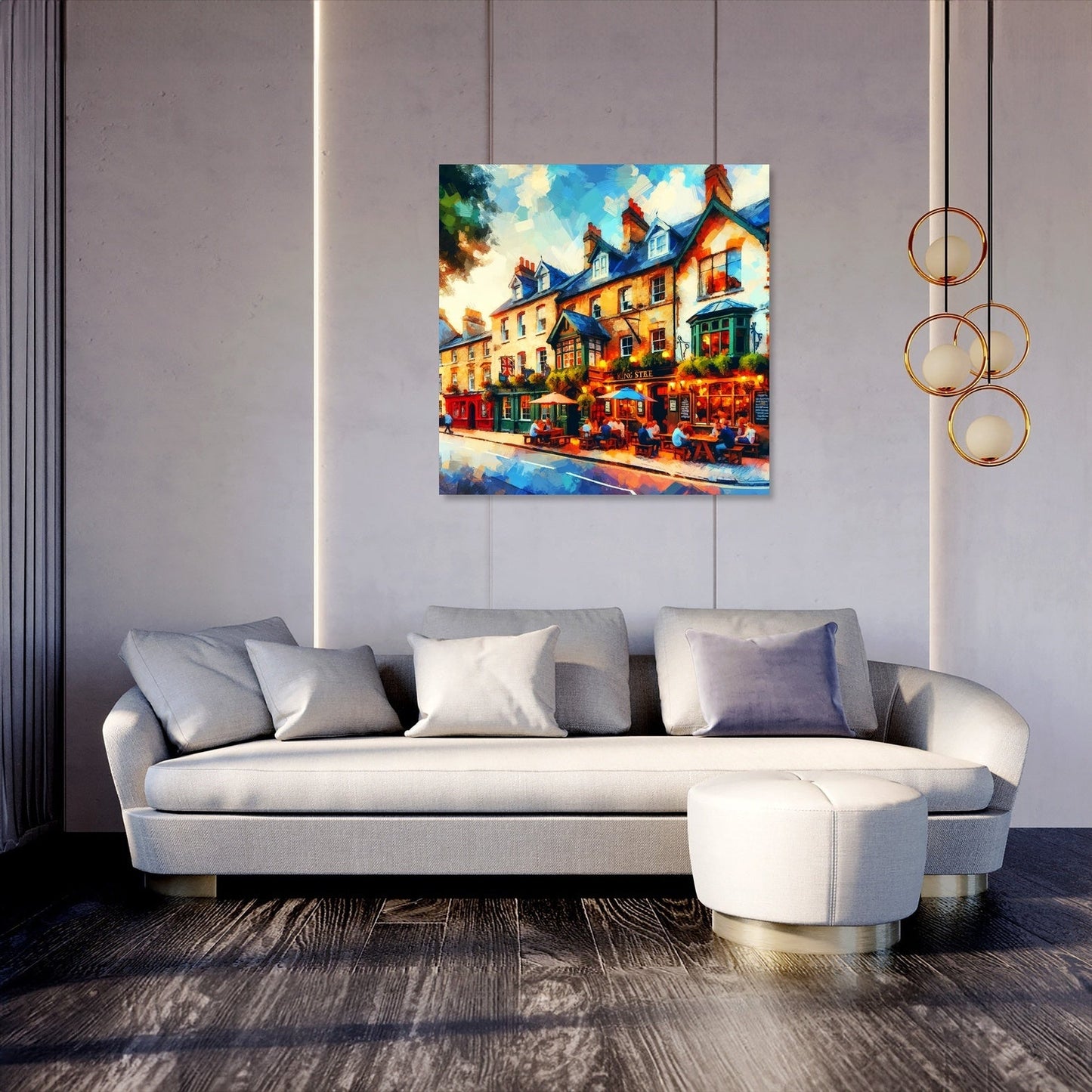 Bristol's King Street Warmth Canvas