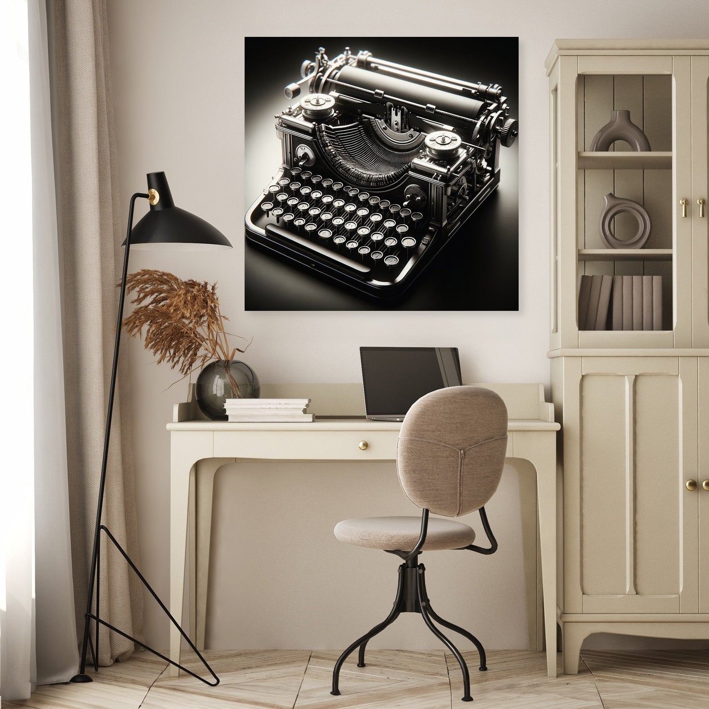 Classic Typewriter Canvas