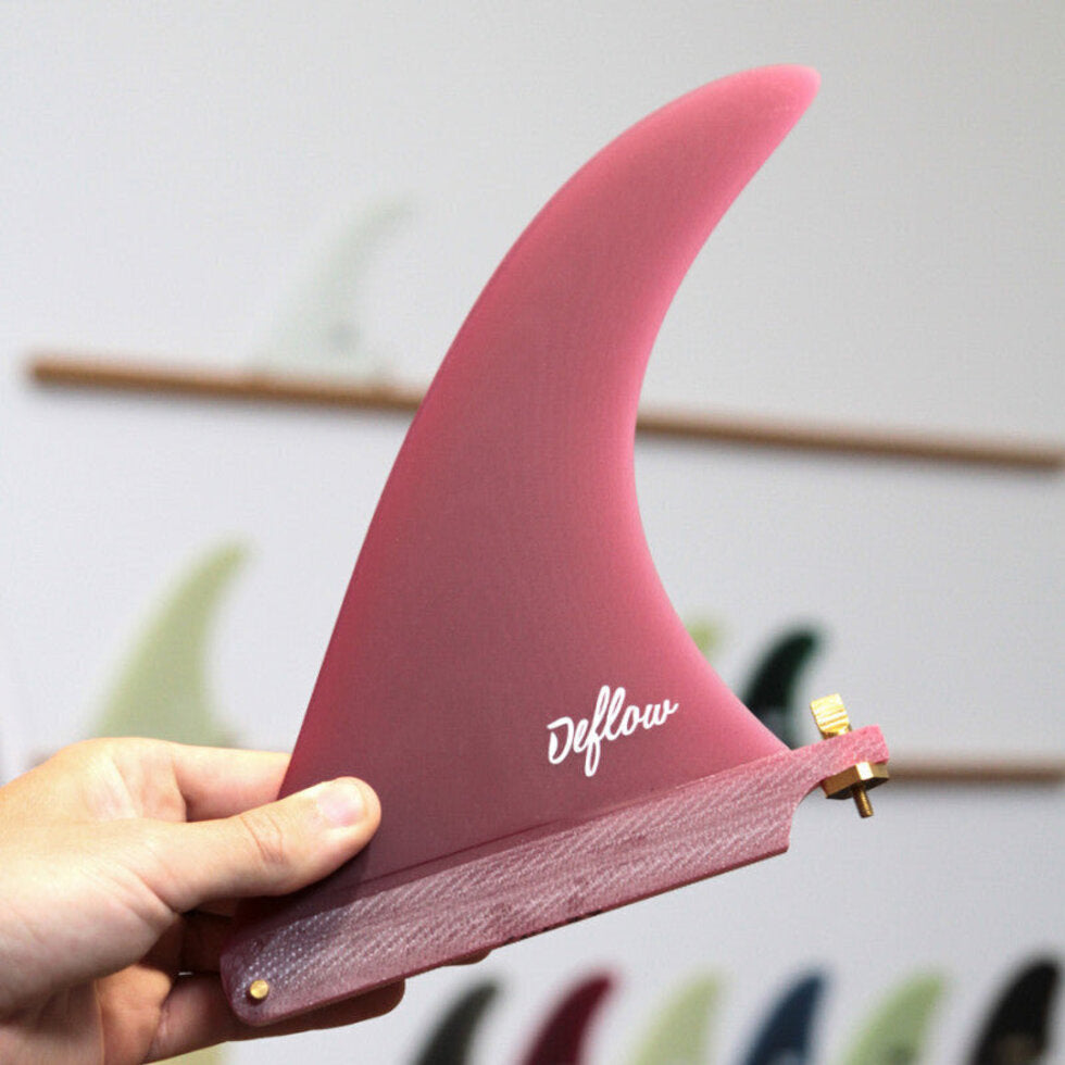 Deflow Cream longboard fin