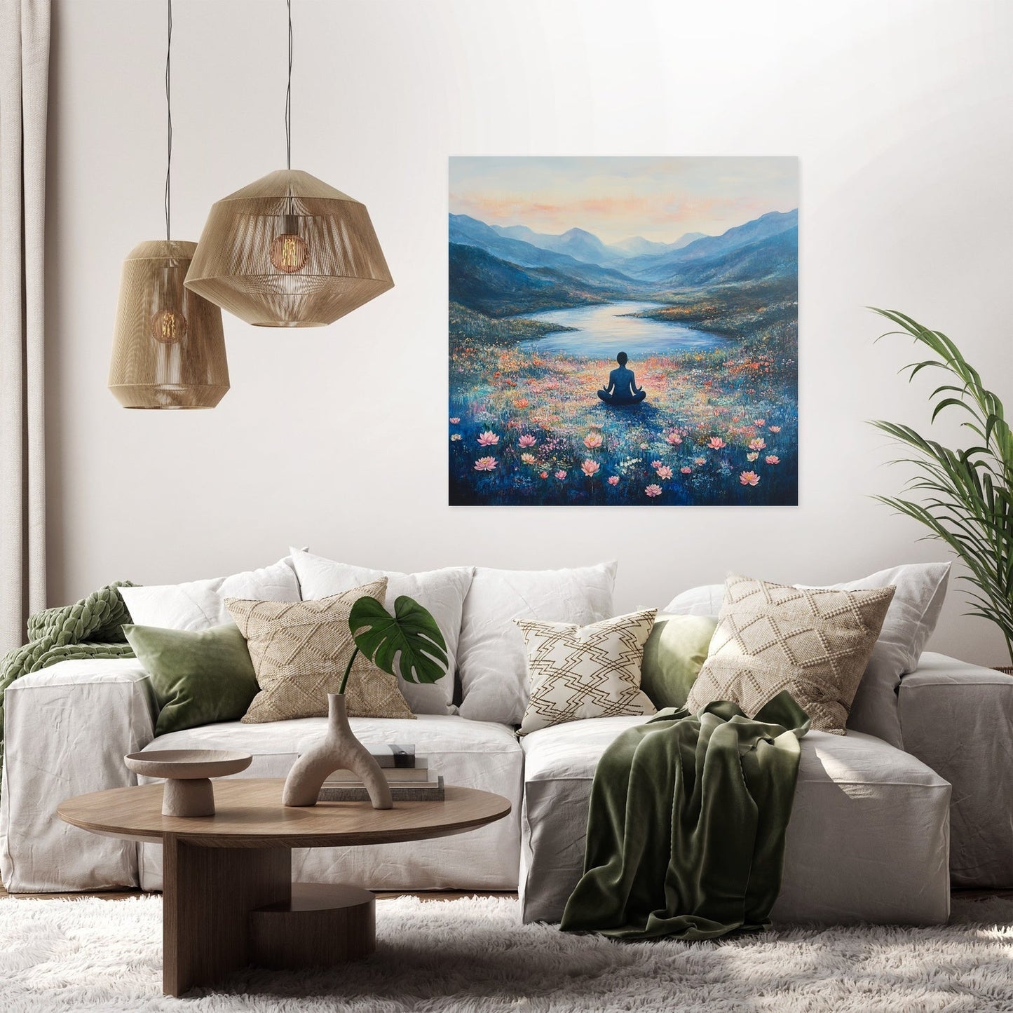 Meditation Harmony Canvas