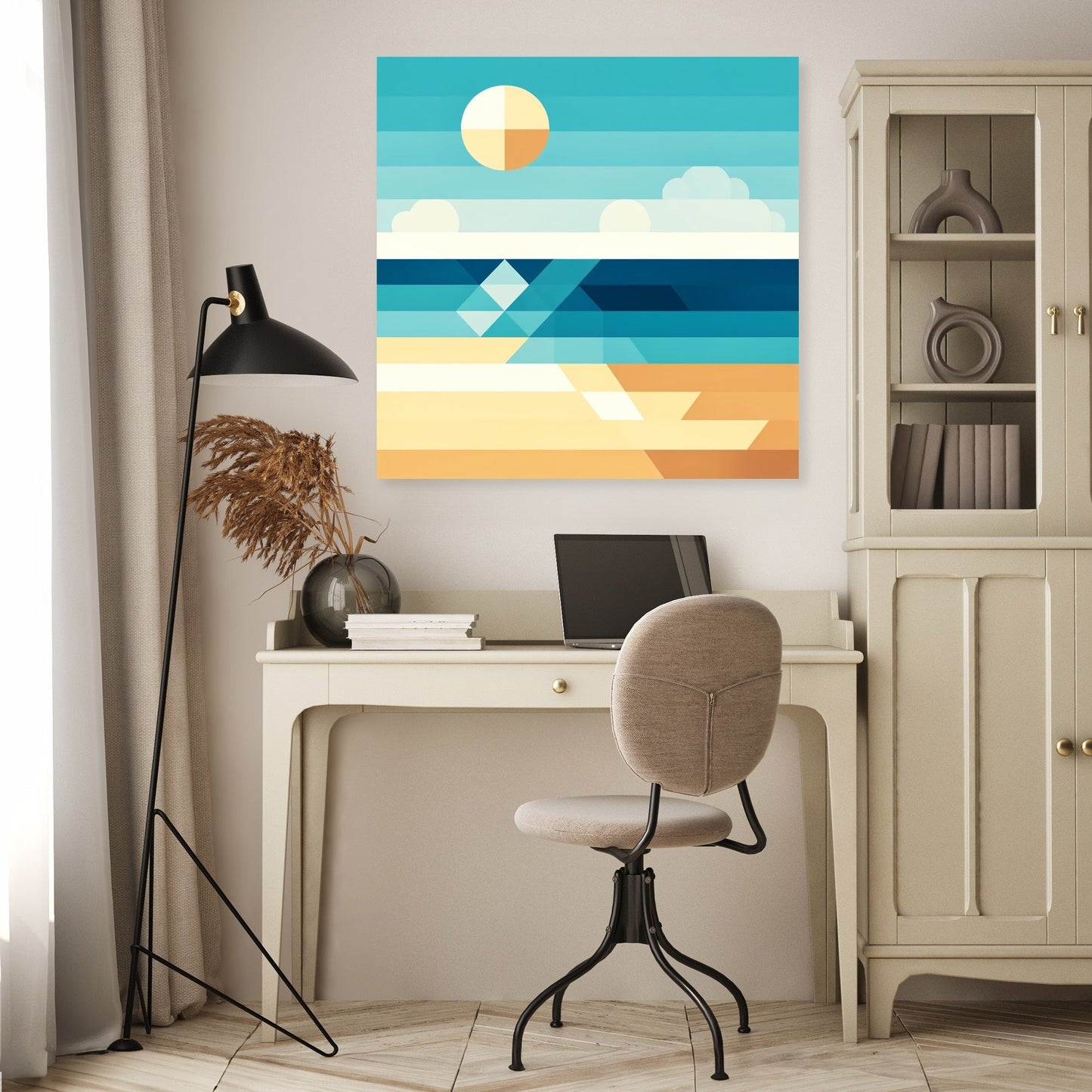 Coastal Calm Canvas