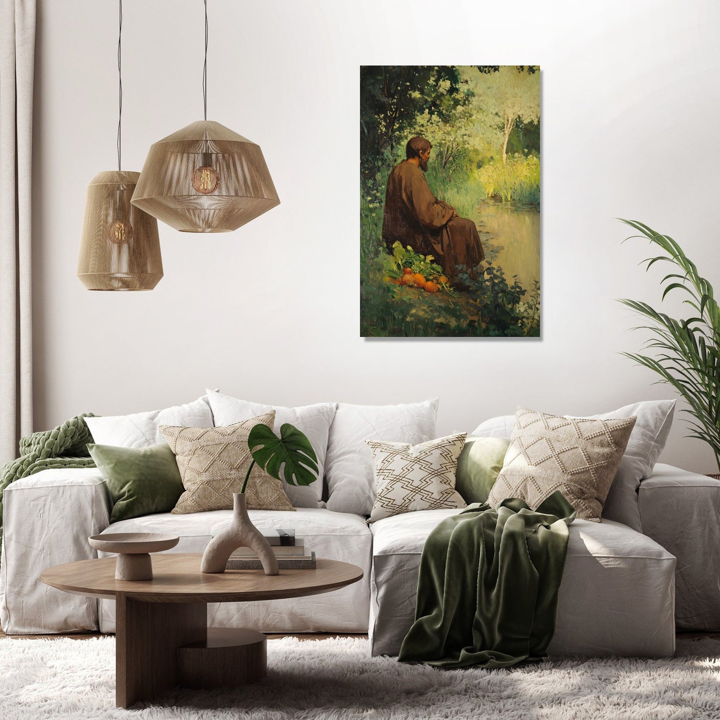 Saint David's Solitude Canvas