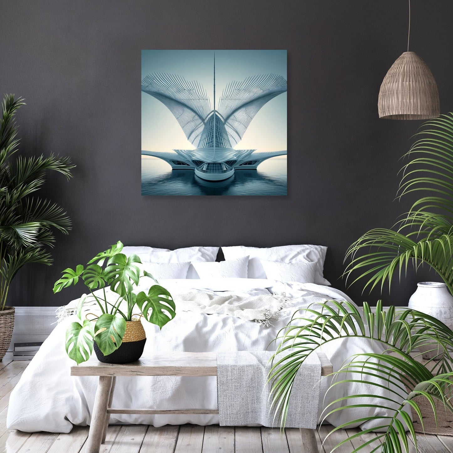 Milwaukee Art Wave Canvas