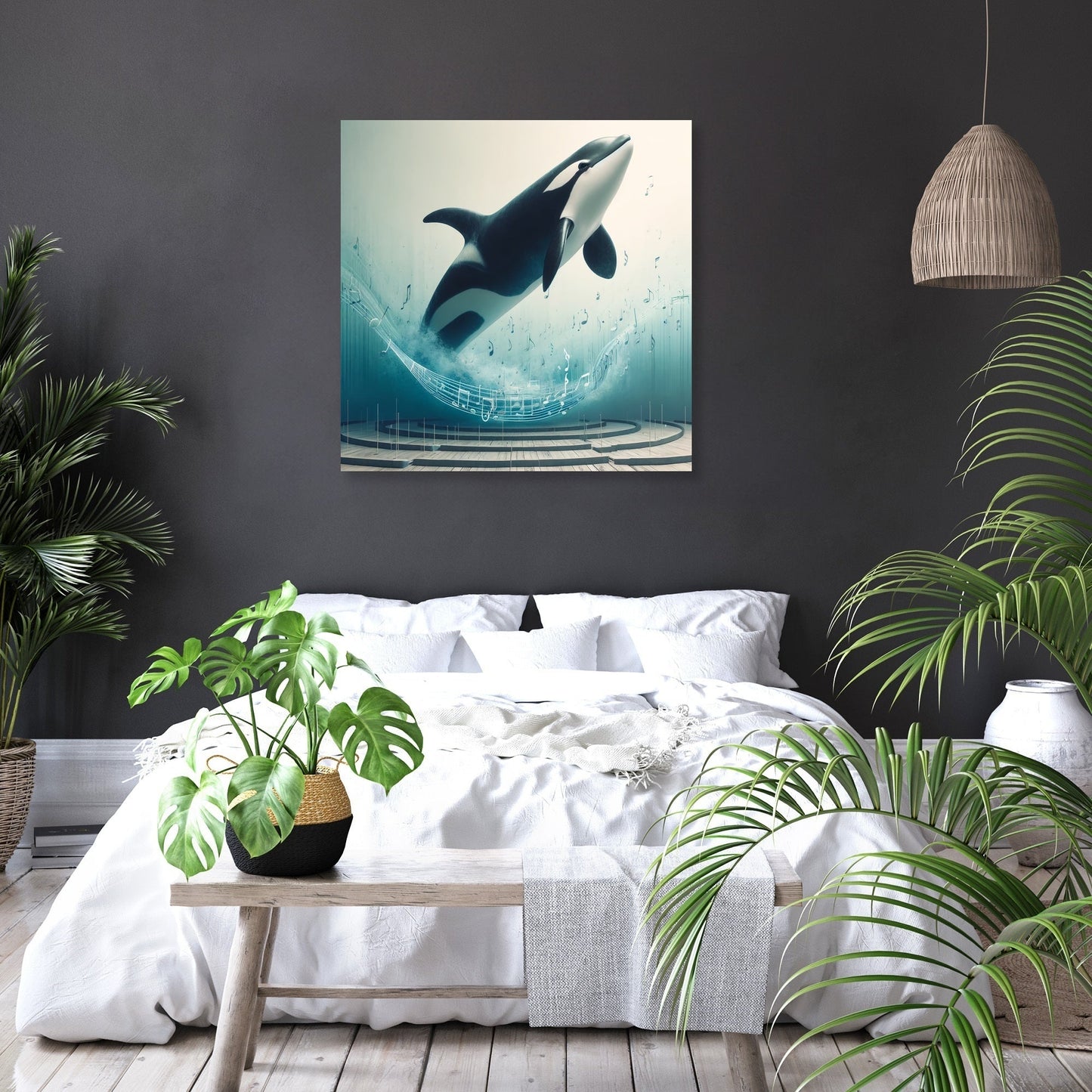 Orchestral Orca Canvas