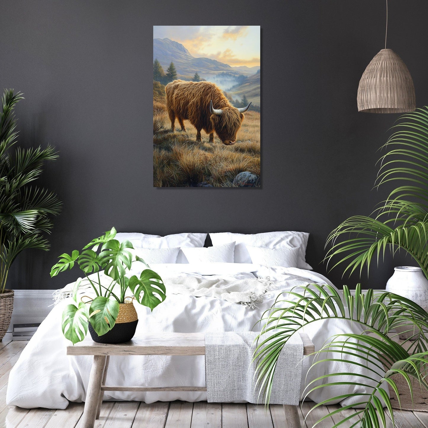 Highland Tranquillity Canvas