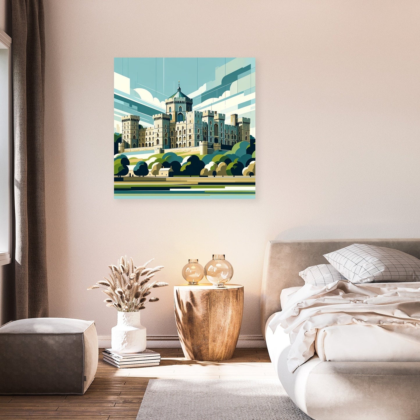 Modern Windsor Castle Canvas