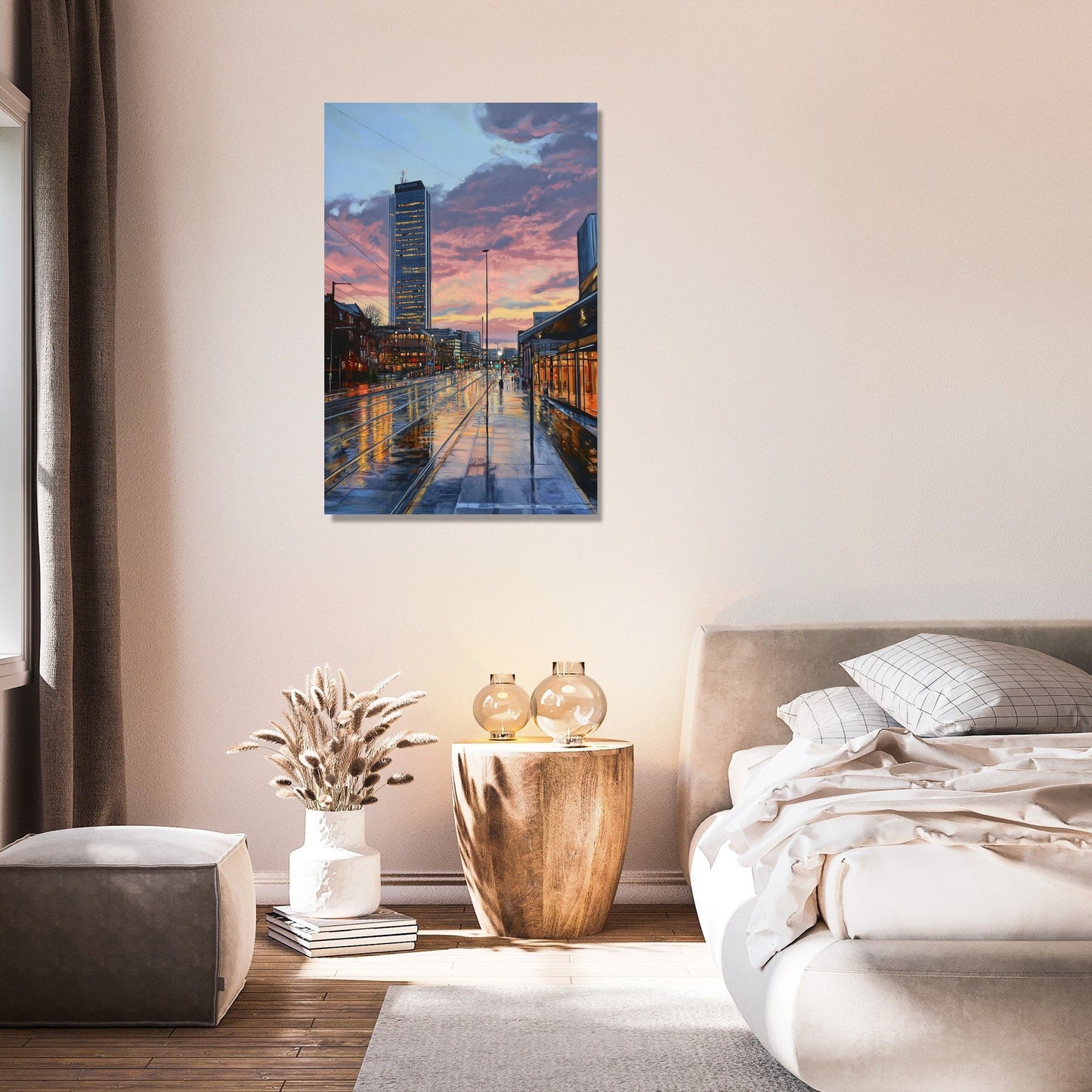 Twilight Towers Canvas