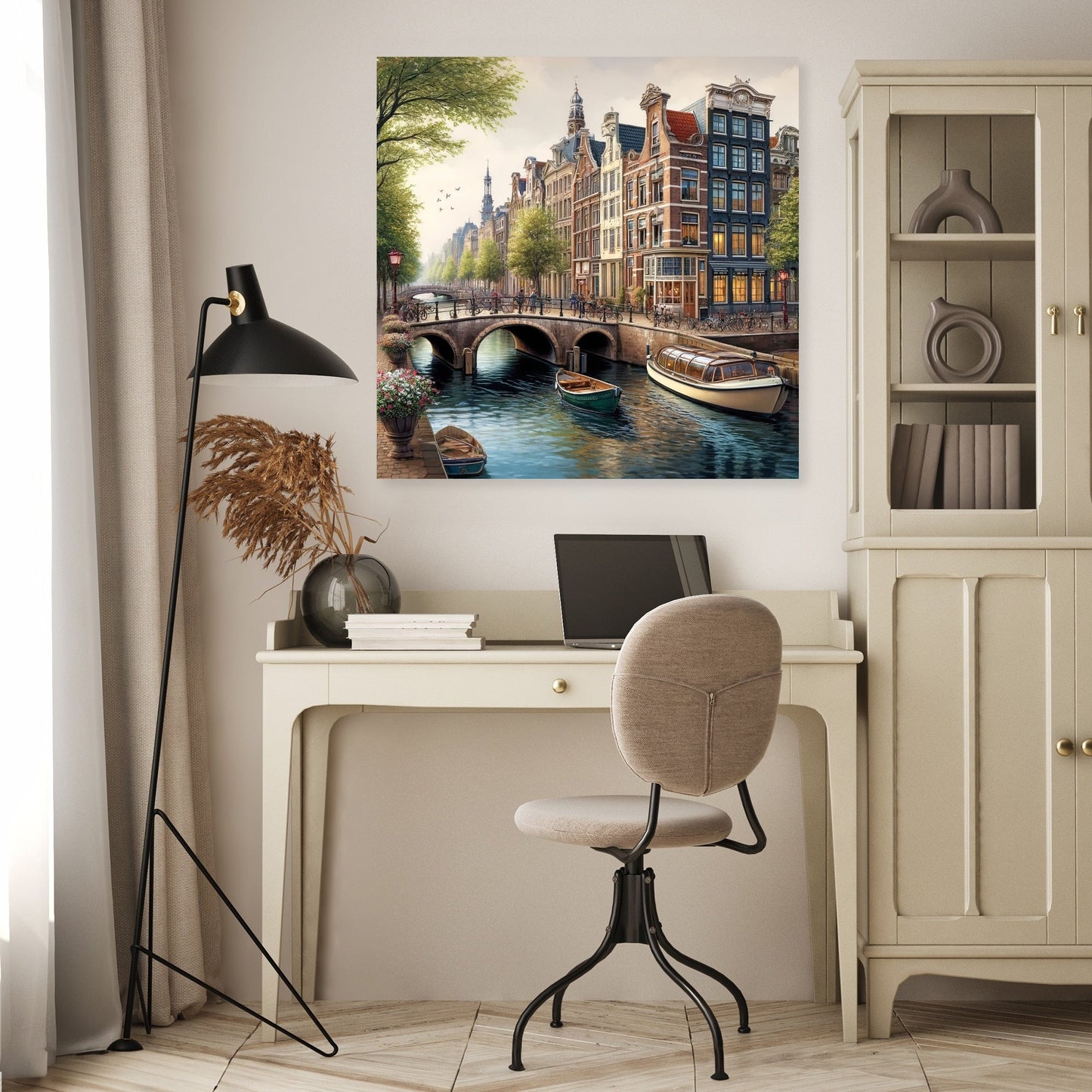 Prinsengracht Canal Canvas