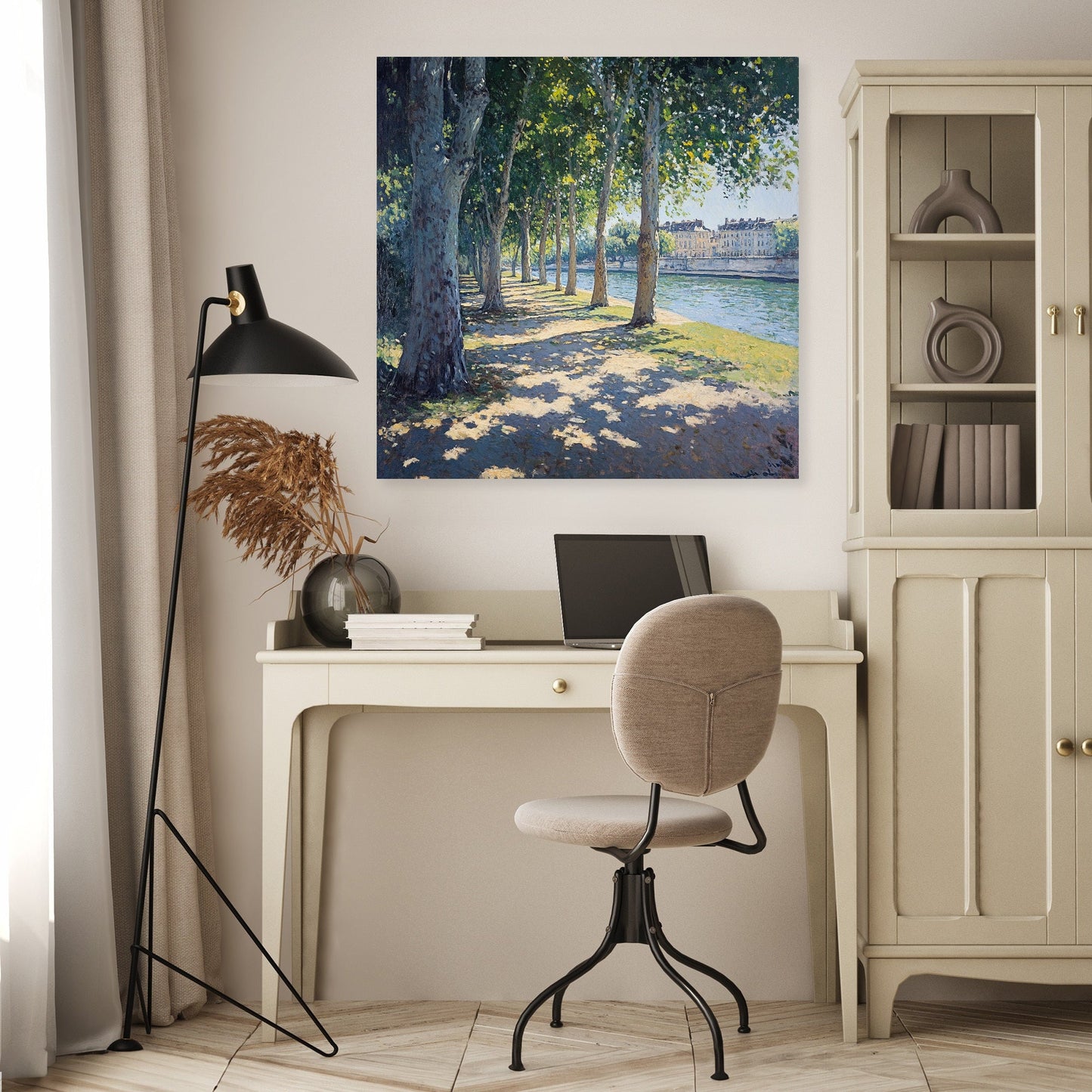 L'Île du Ramier Canvas
