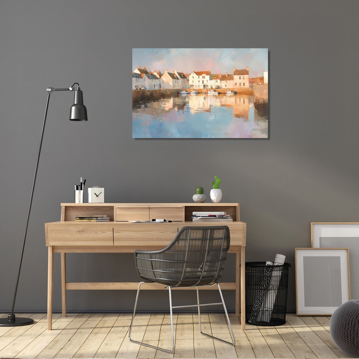 Footdee Dawn Canvas