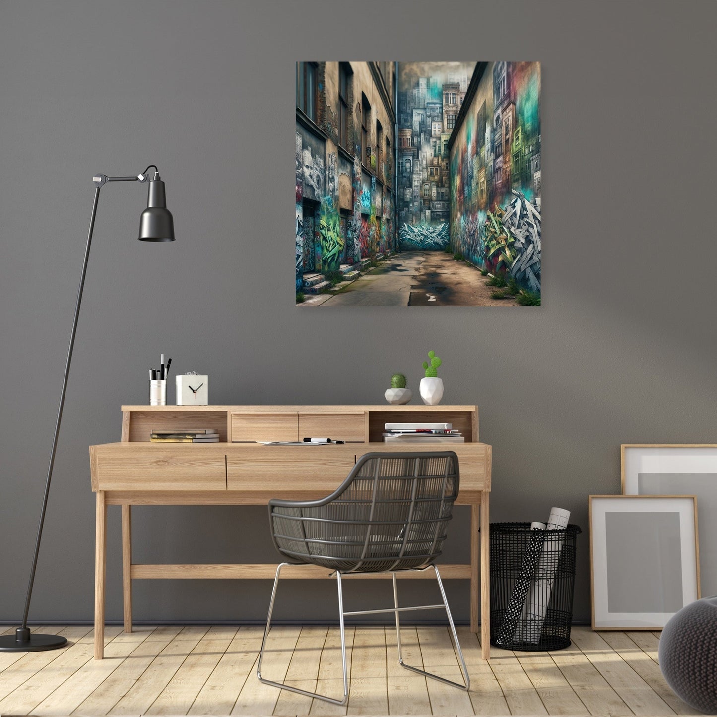 Echoes of the Alley Canvas