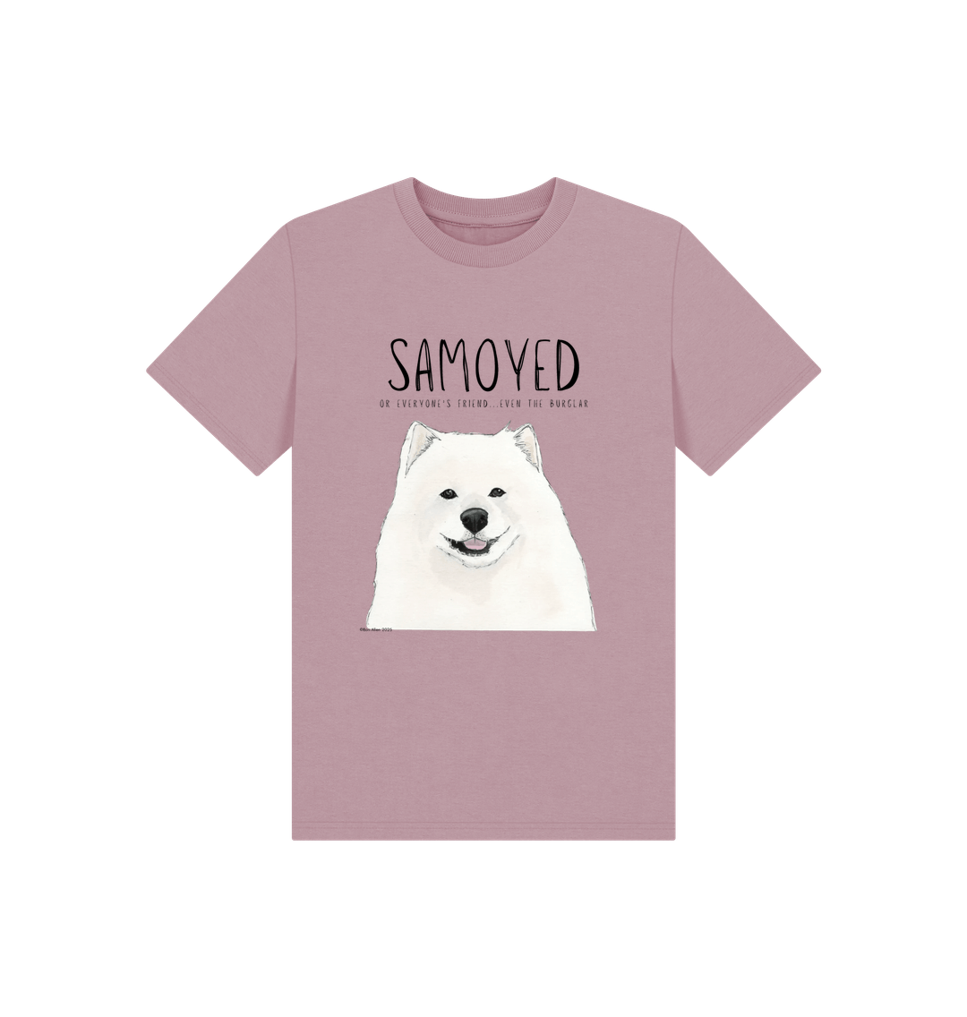 The Samoyed Kid's Tee: Fluffy, Friendly, and Ready for Mischief!