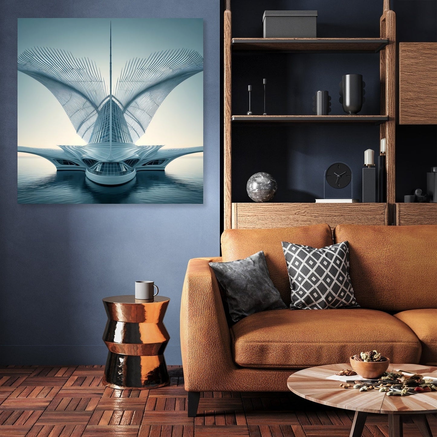 Milwaukee Art Wave Canvas