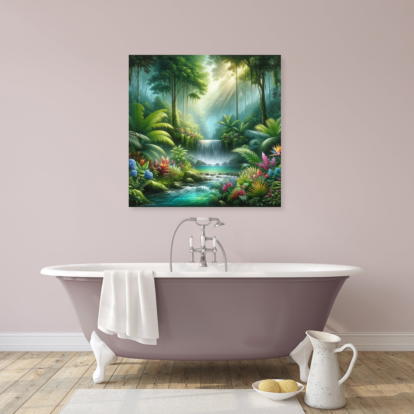 Rainforest Tranquility Canvas