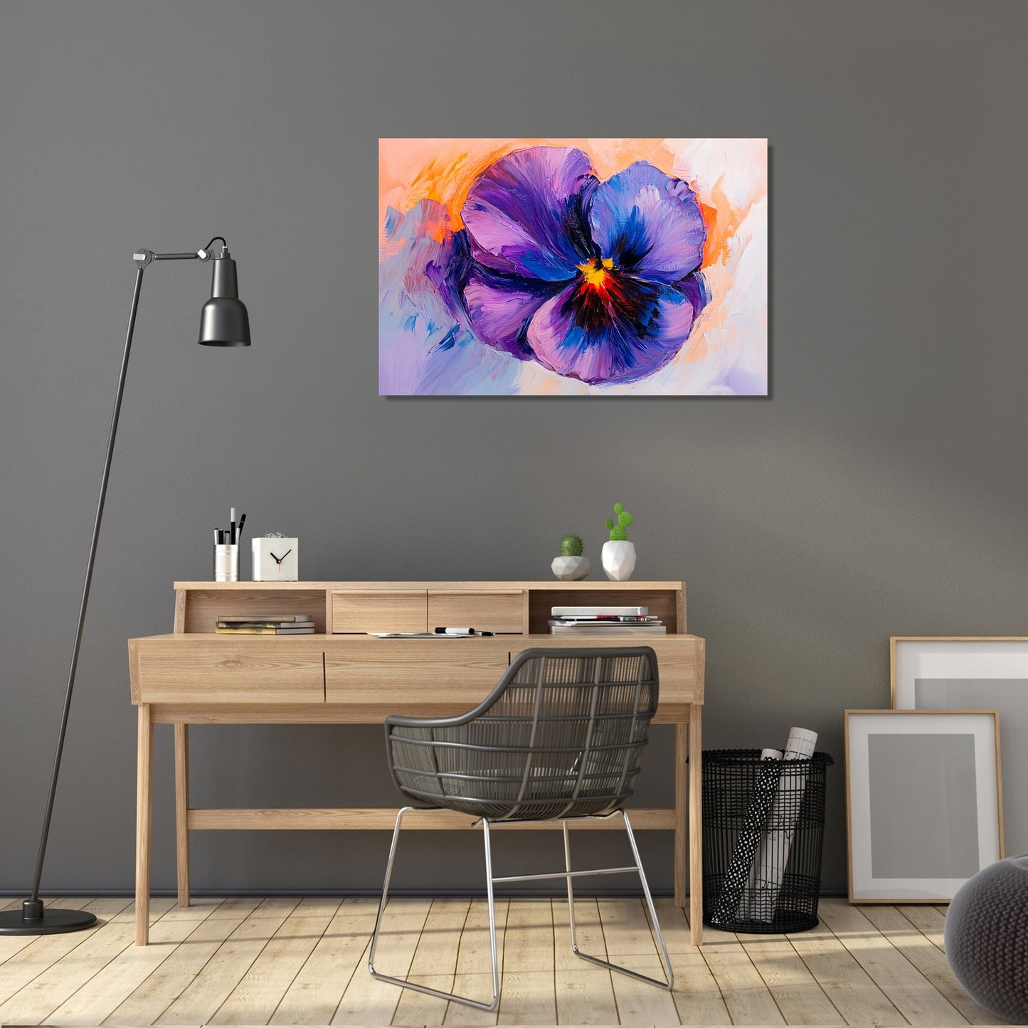 Dream Pansy Canvas