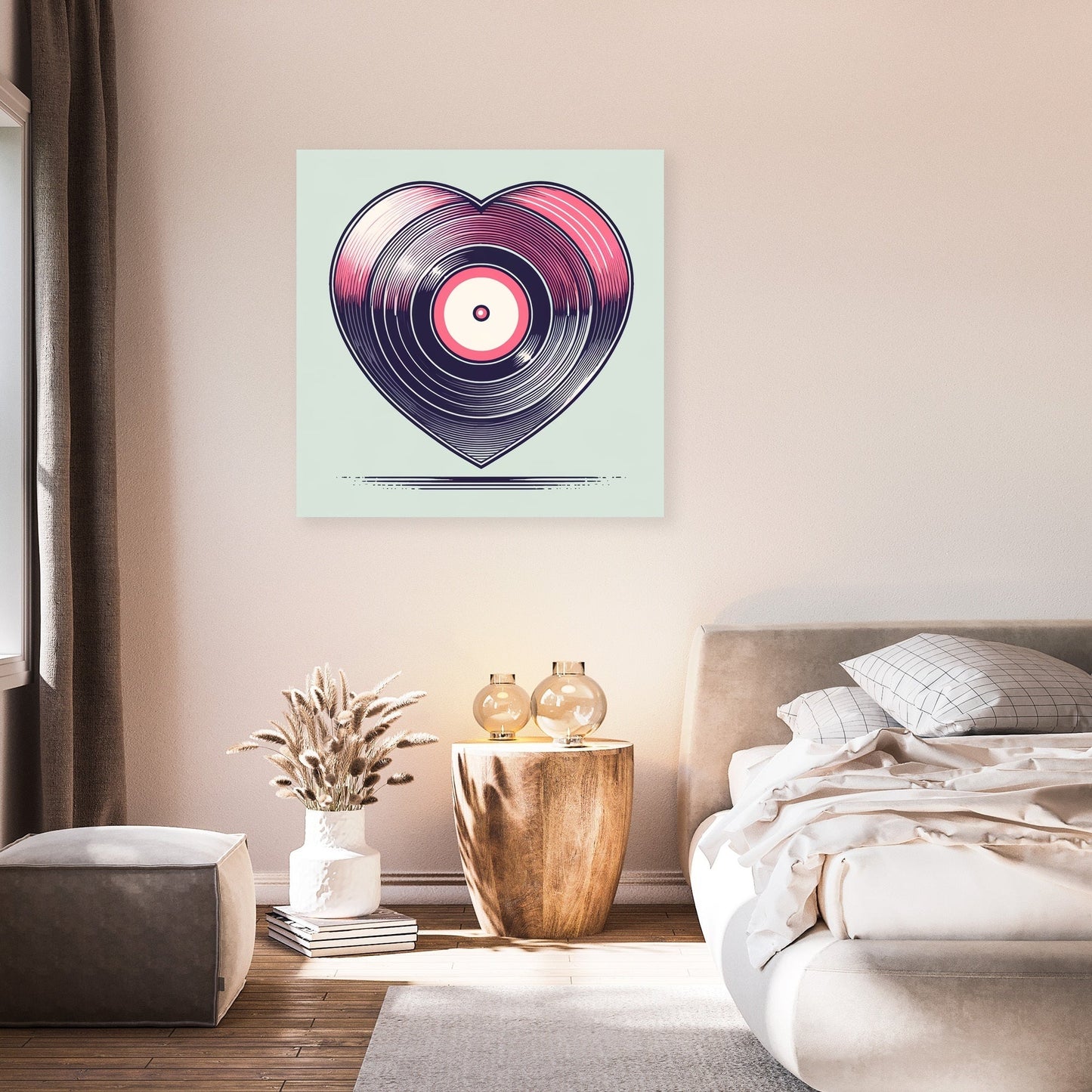 Retro Romance Canvas