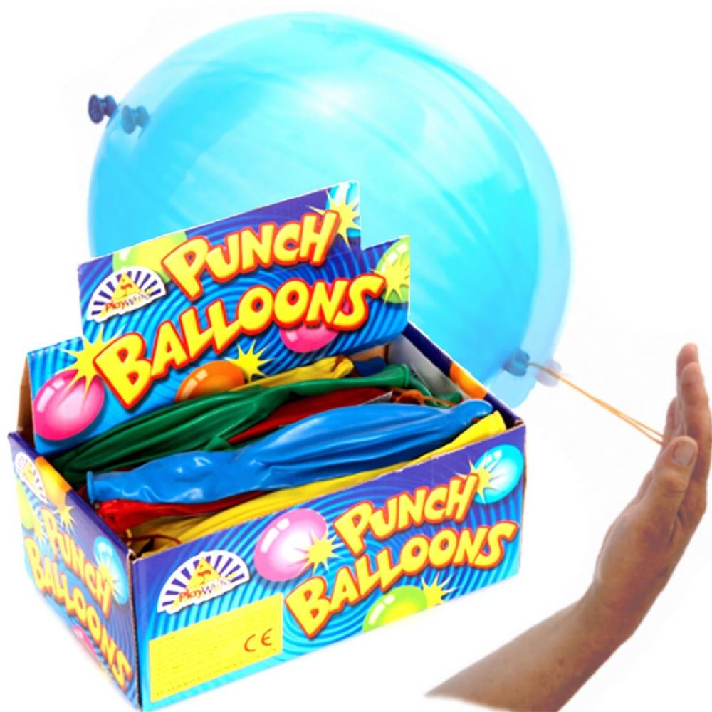 Children's Fun and Colourful Classic Punch Balloon Toy